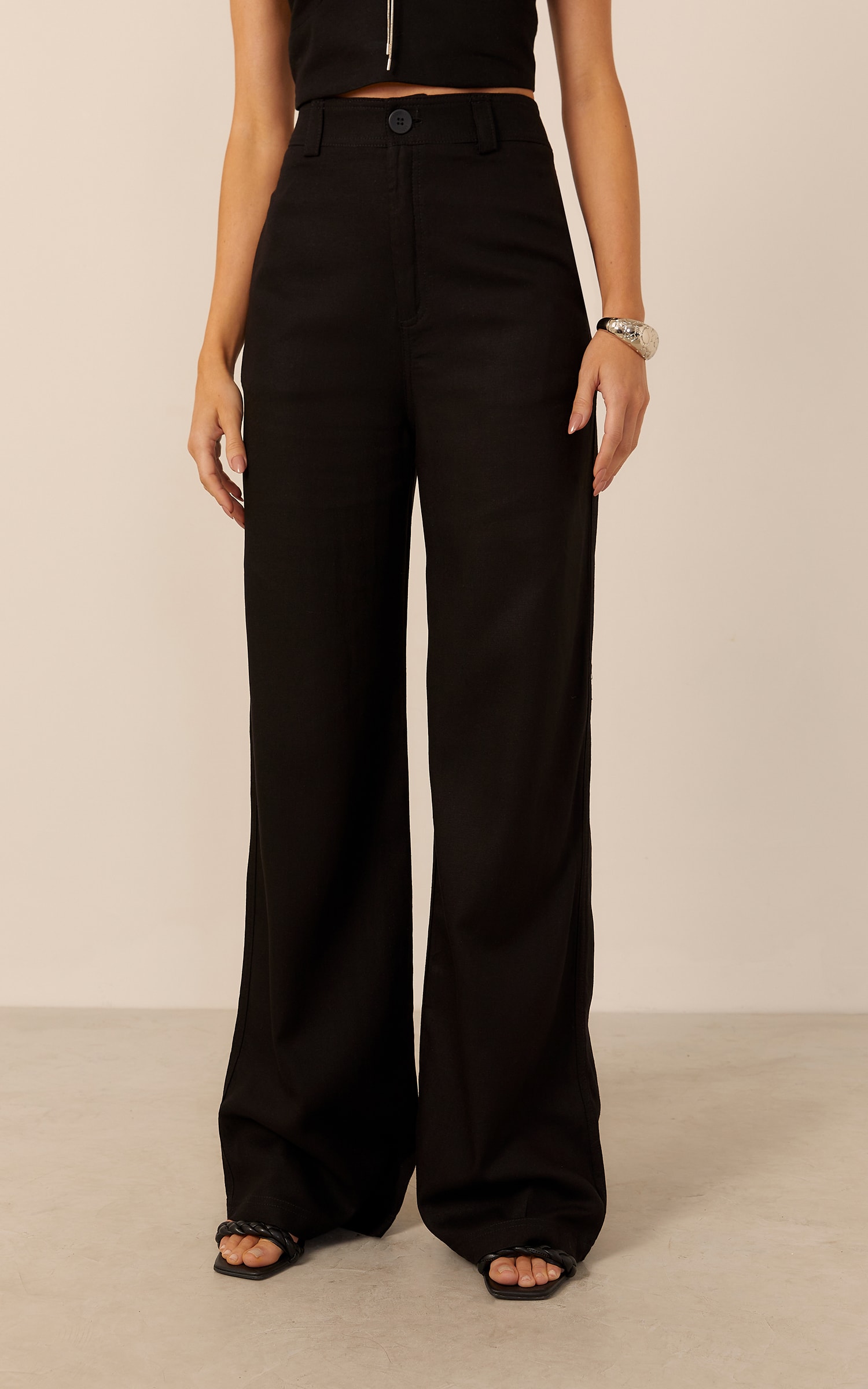 Calça Caminhos Bolso Preto
