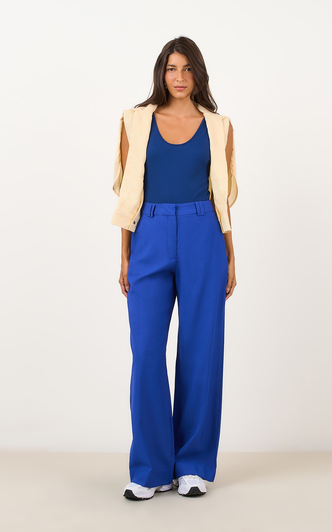 Calça Caramel Azul Royal