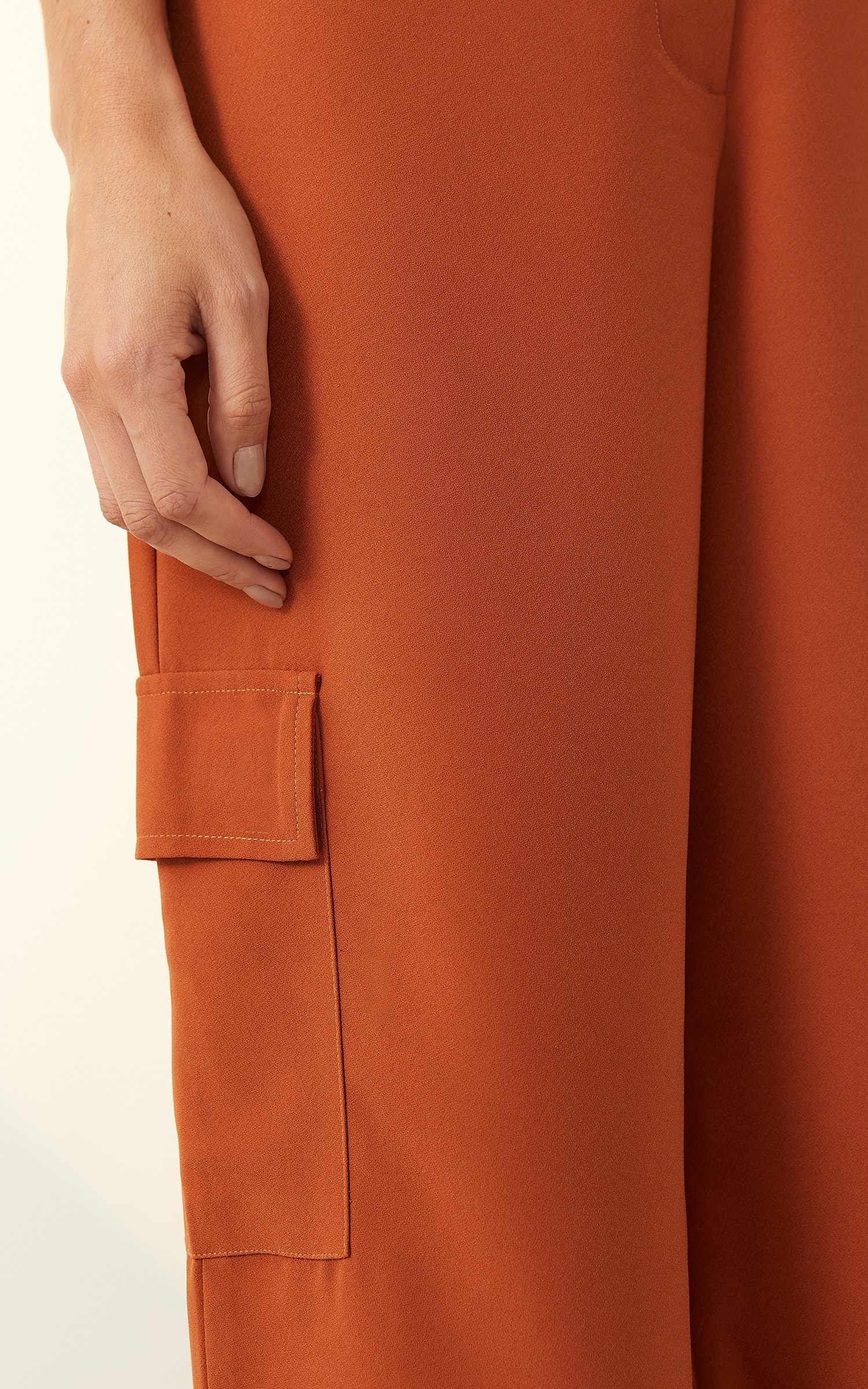 Calça Cargo Deluxe Caramelo