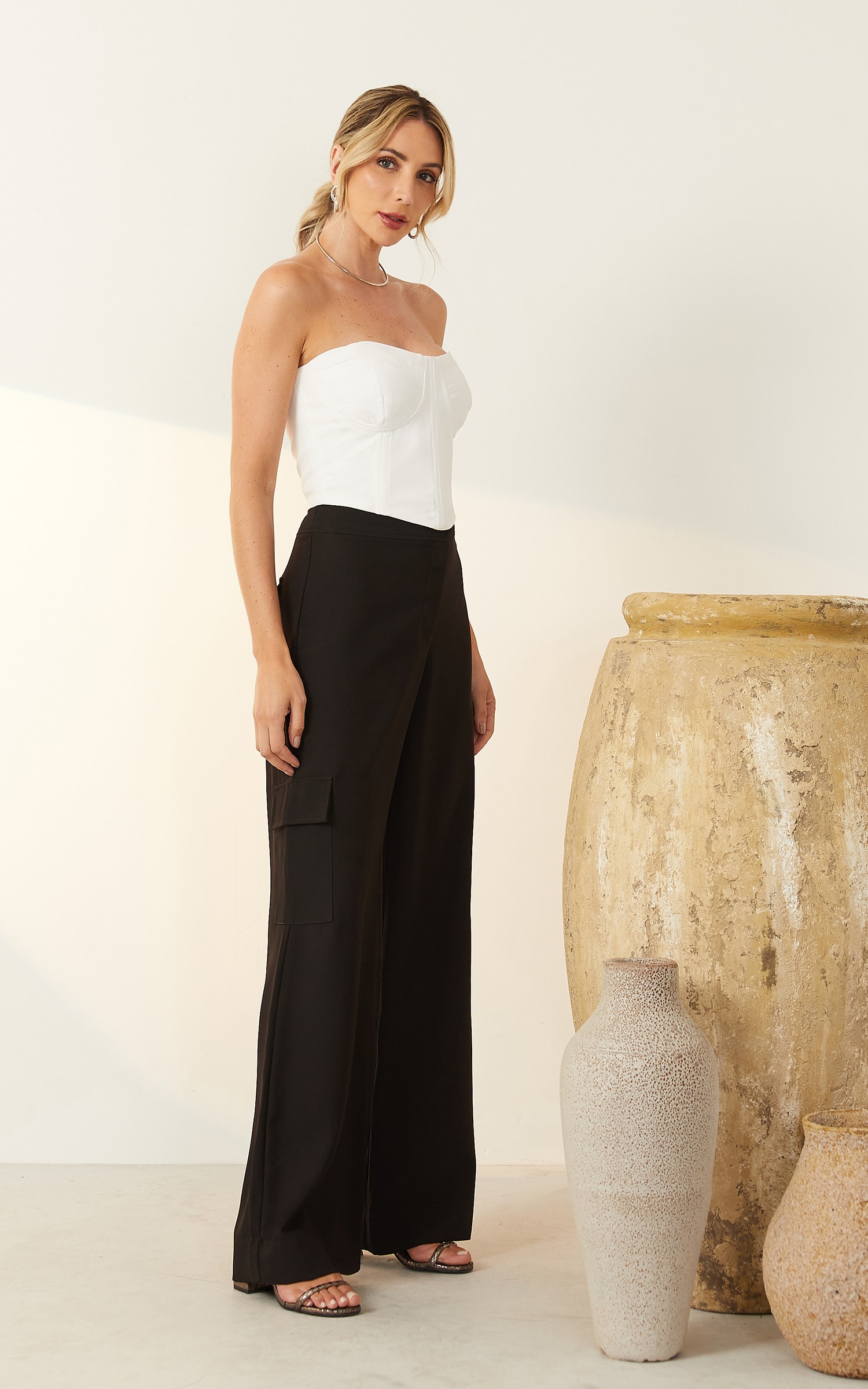 Calça Cargo Deluxe Preto