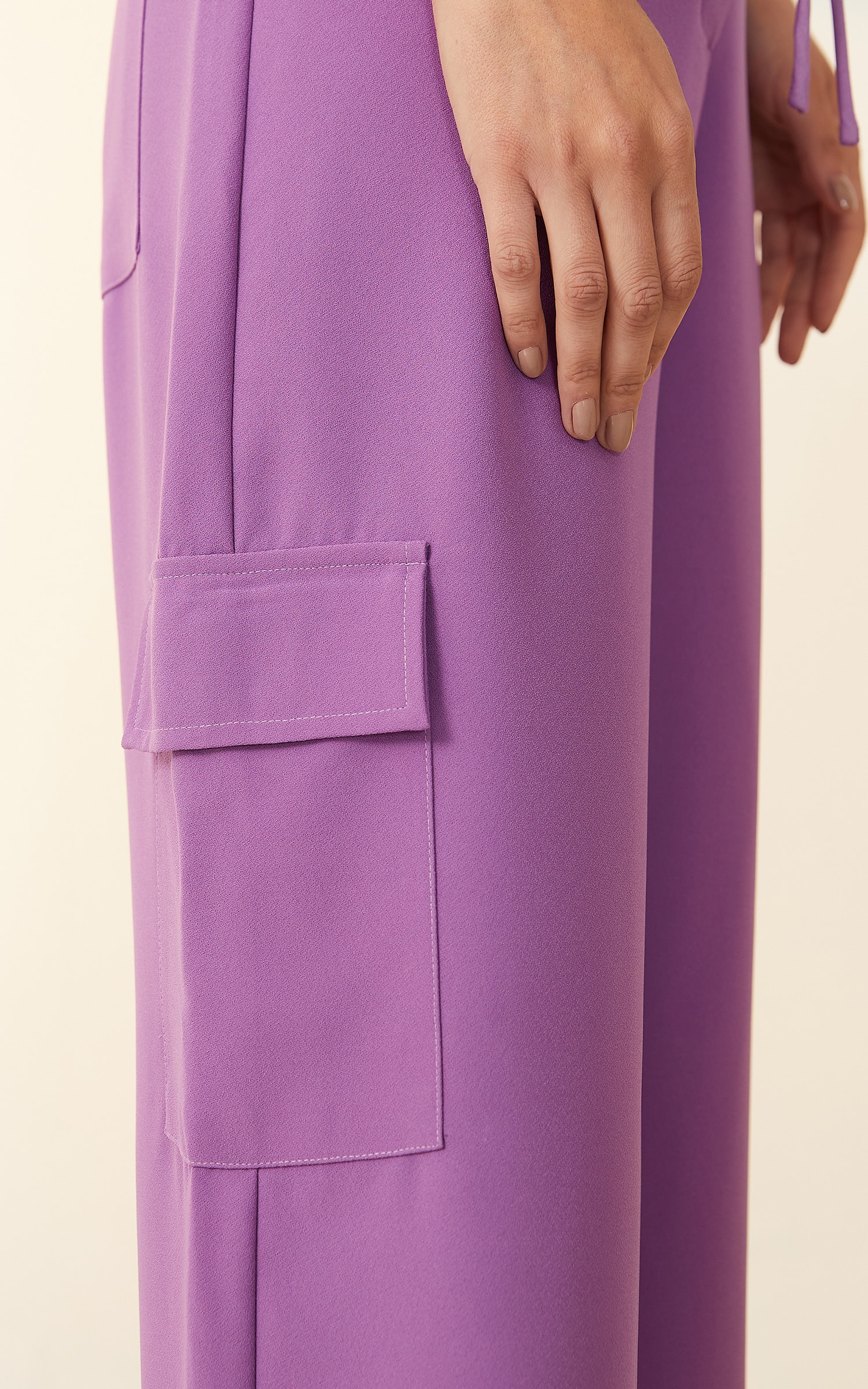 Calça Cargo Deluxe Violeta