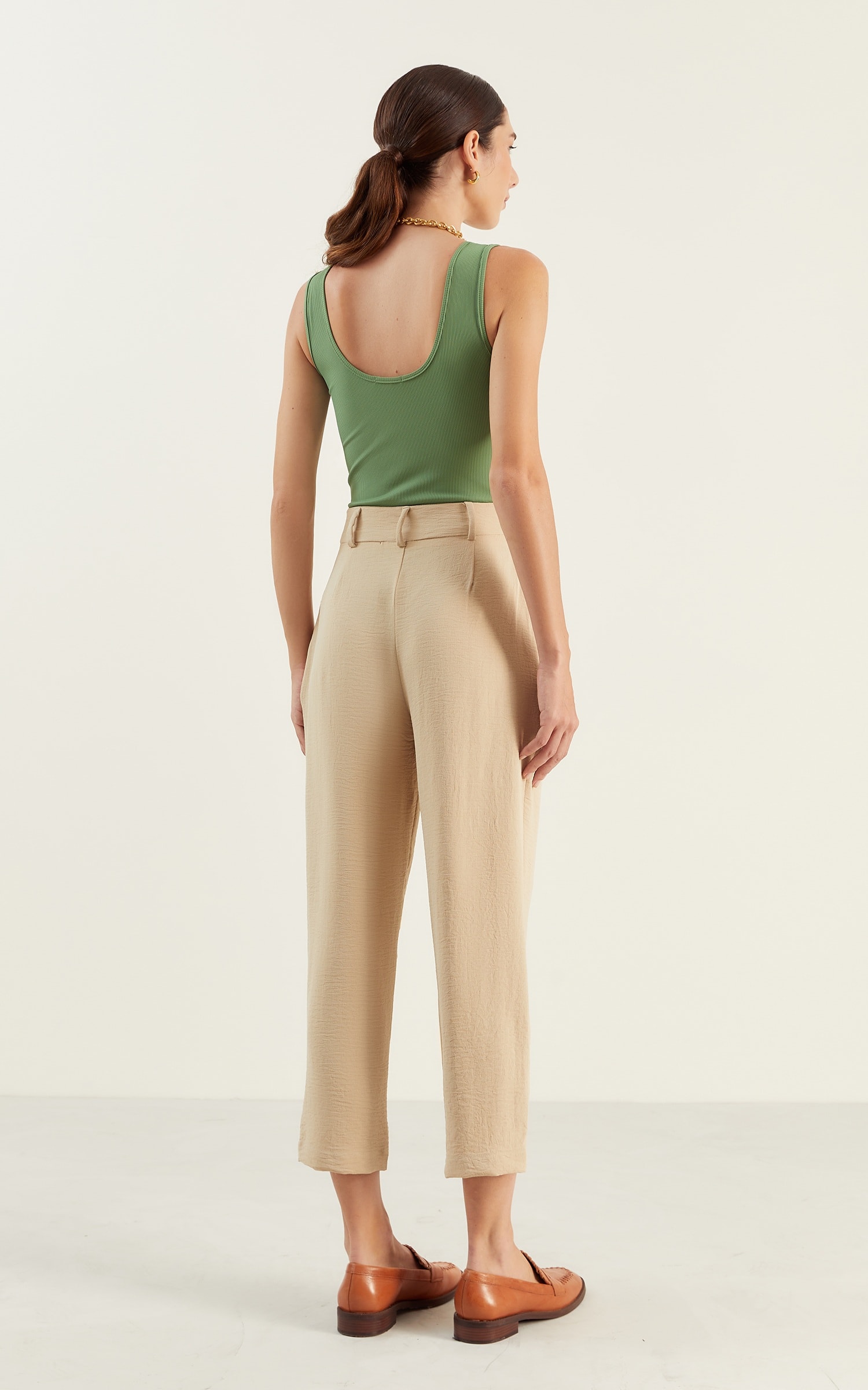 Calça Carmel Color Cru