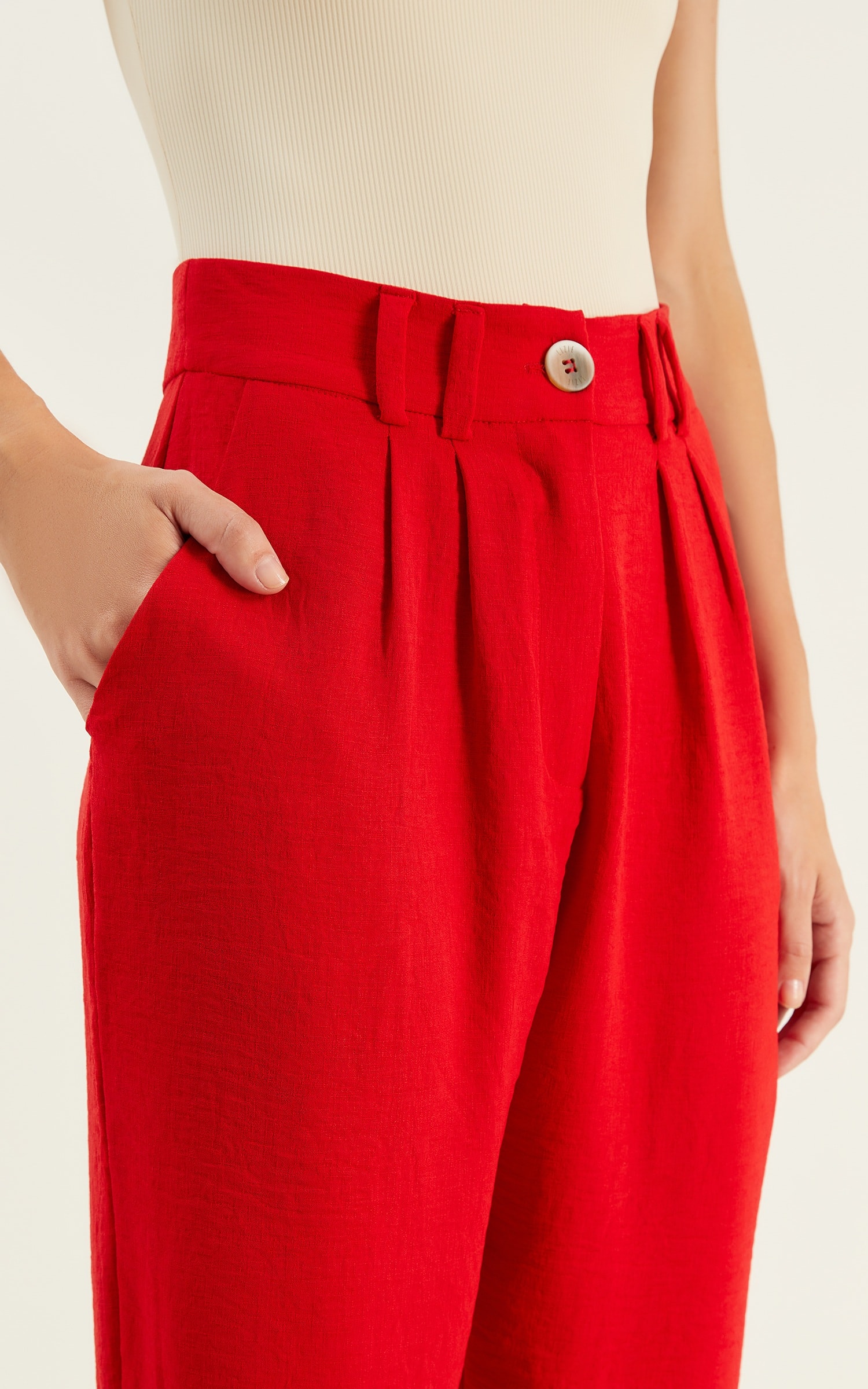 Calça Carmel Color Vermelho