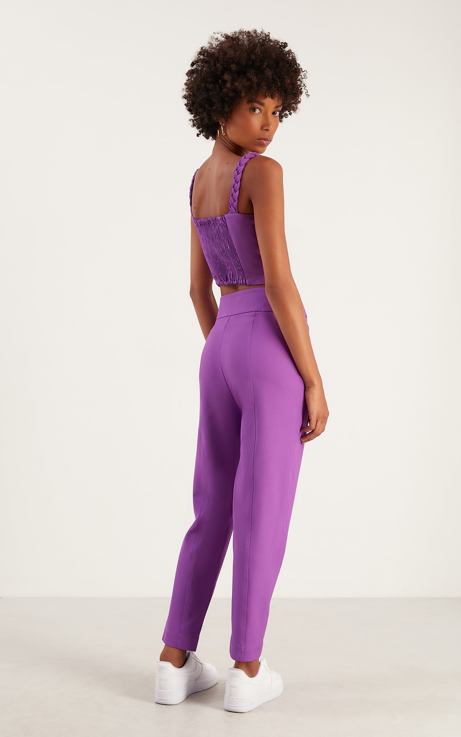 Calça Cenoura Fly Mirtilo