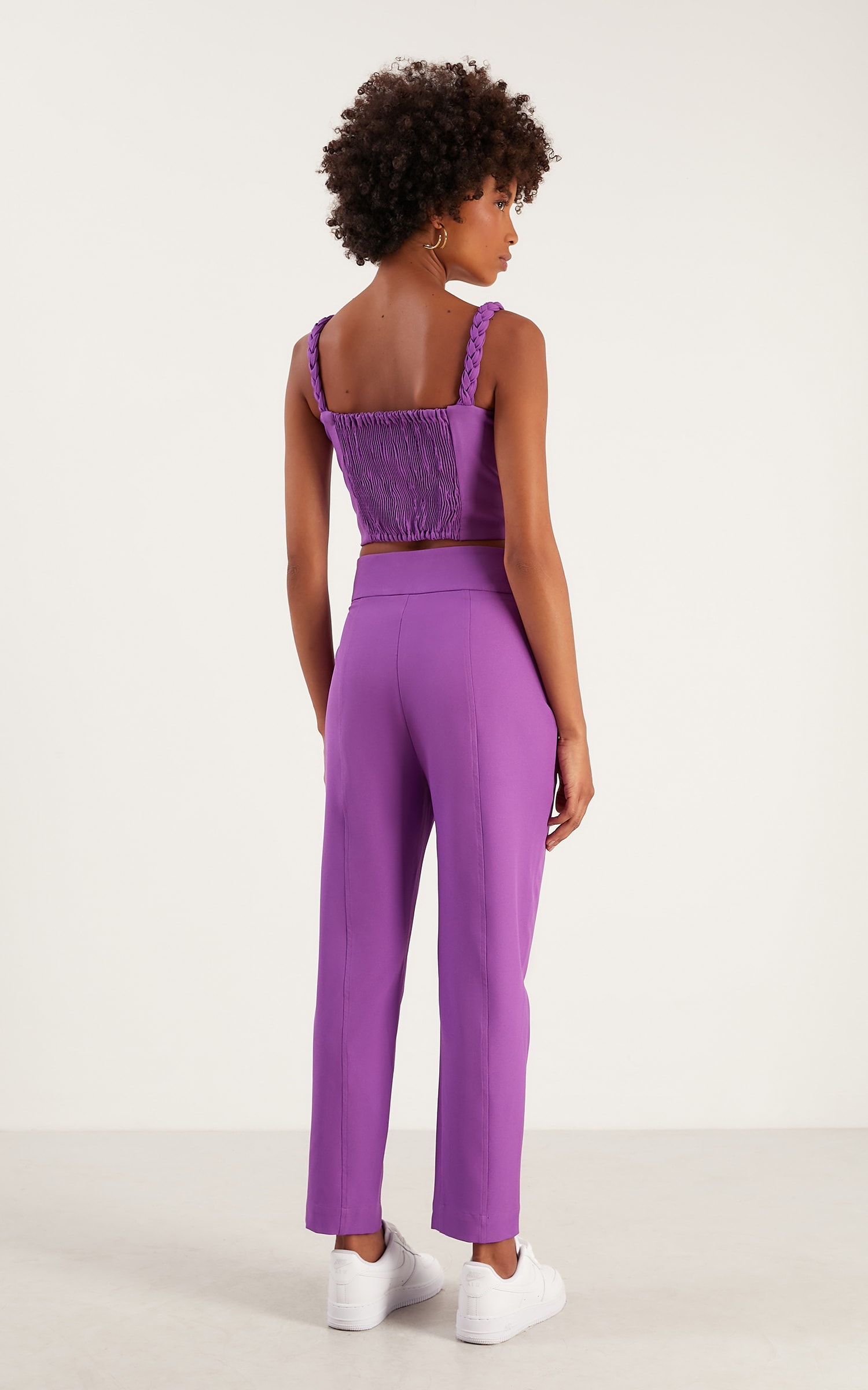 Calça Cenoura Fly Mirtilo