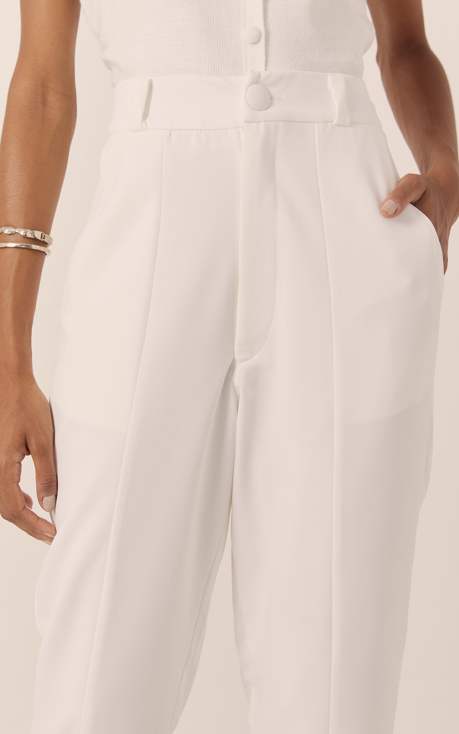 Calça City Off White