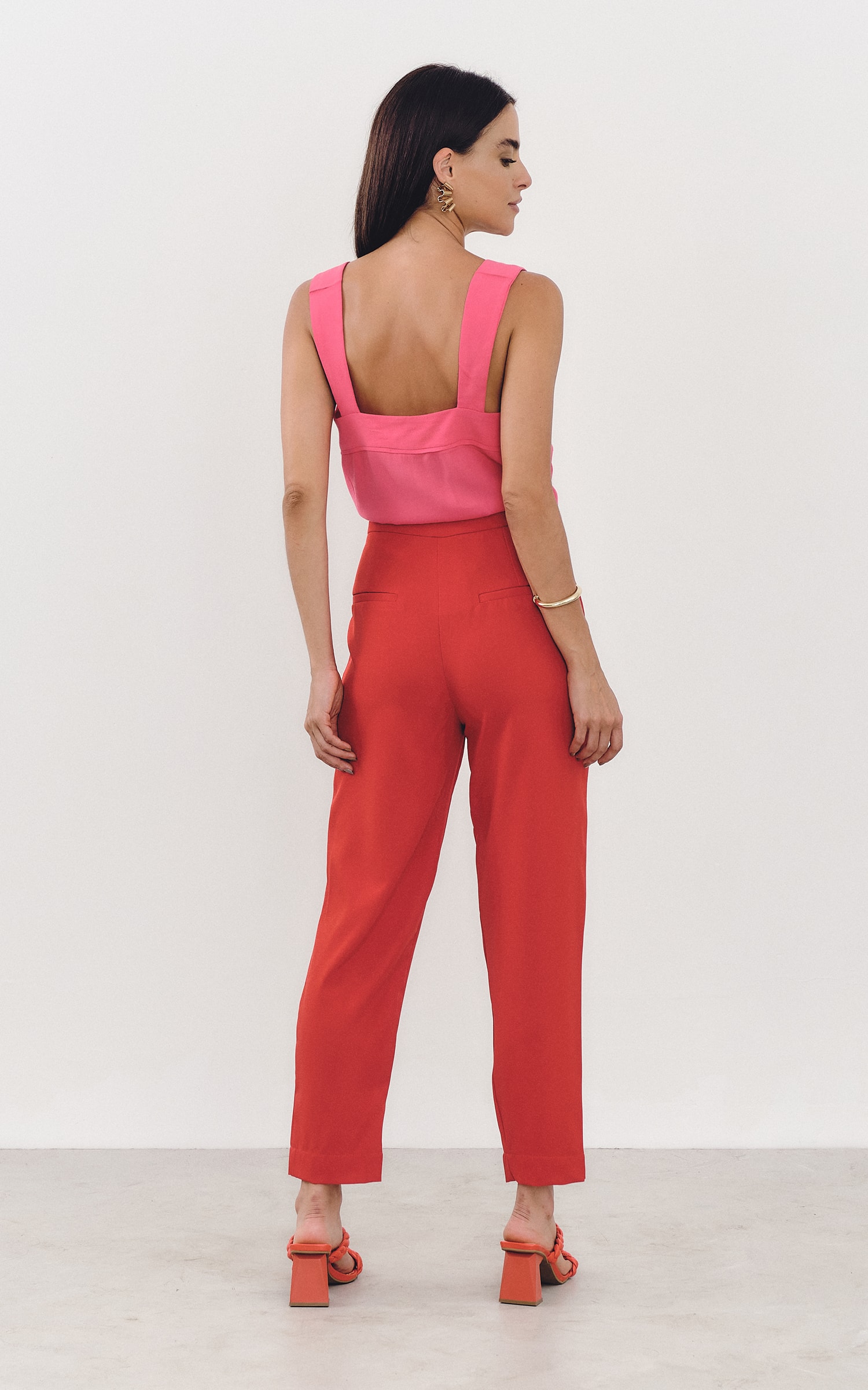 Calça City Vermelho