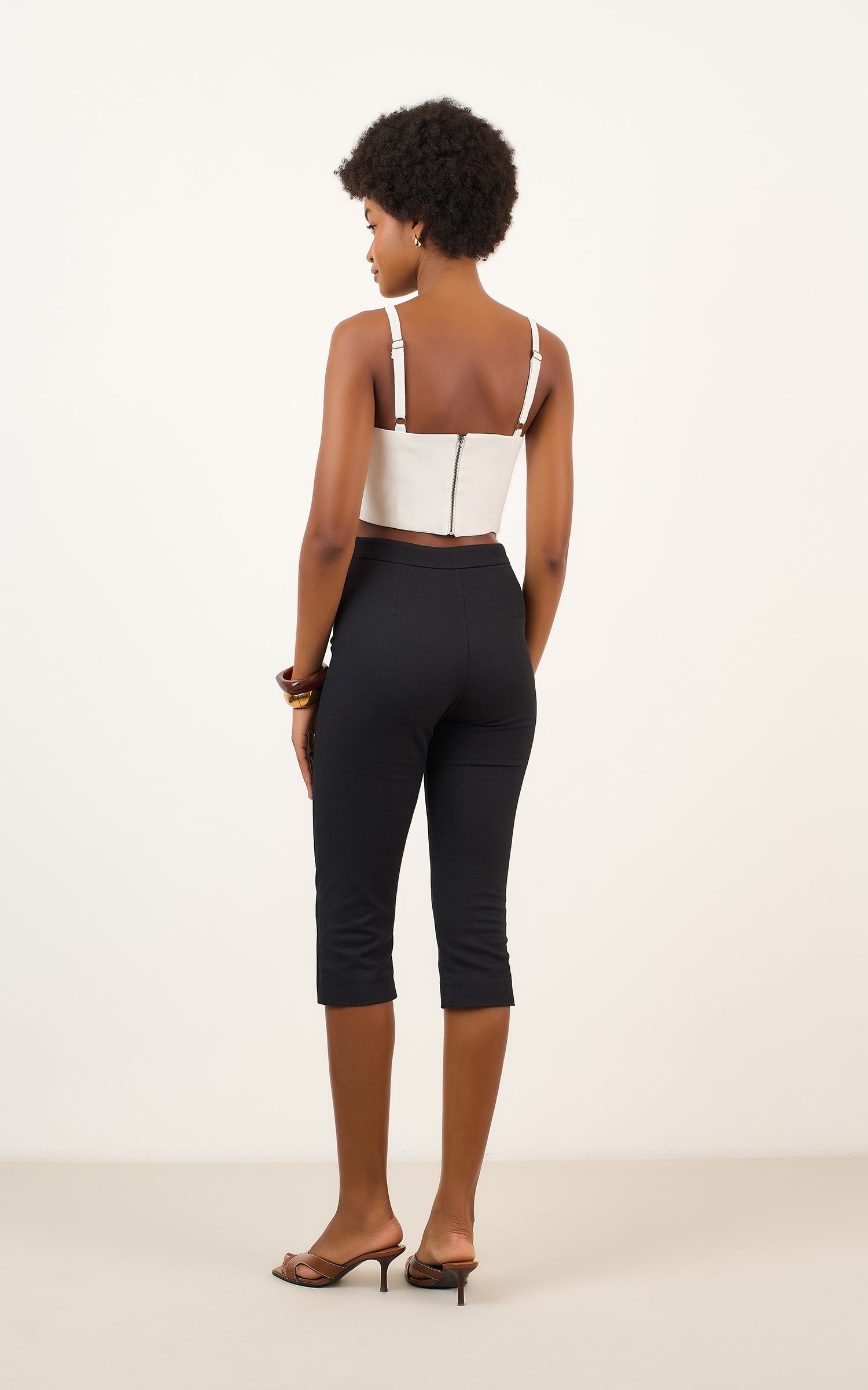 Calça Corsario Preto