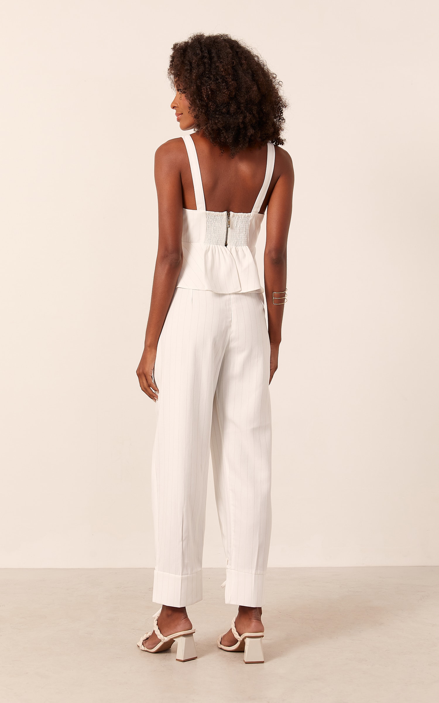 Calça Elemento Amarração Off White