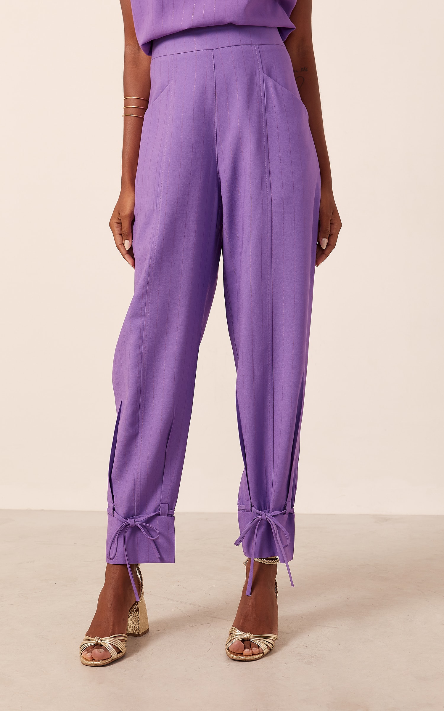 Calça Elemento Amarração Violeta