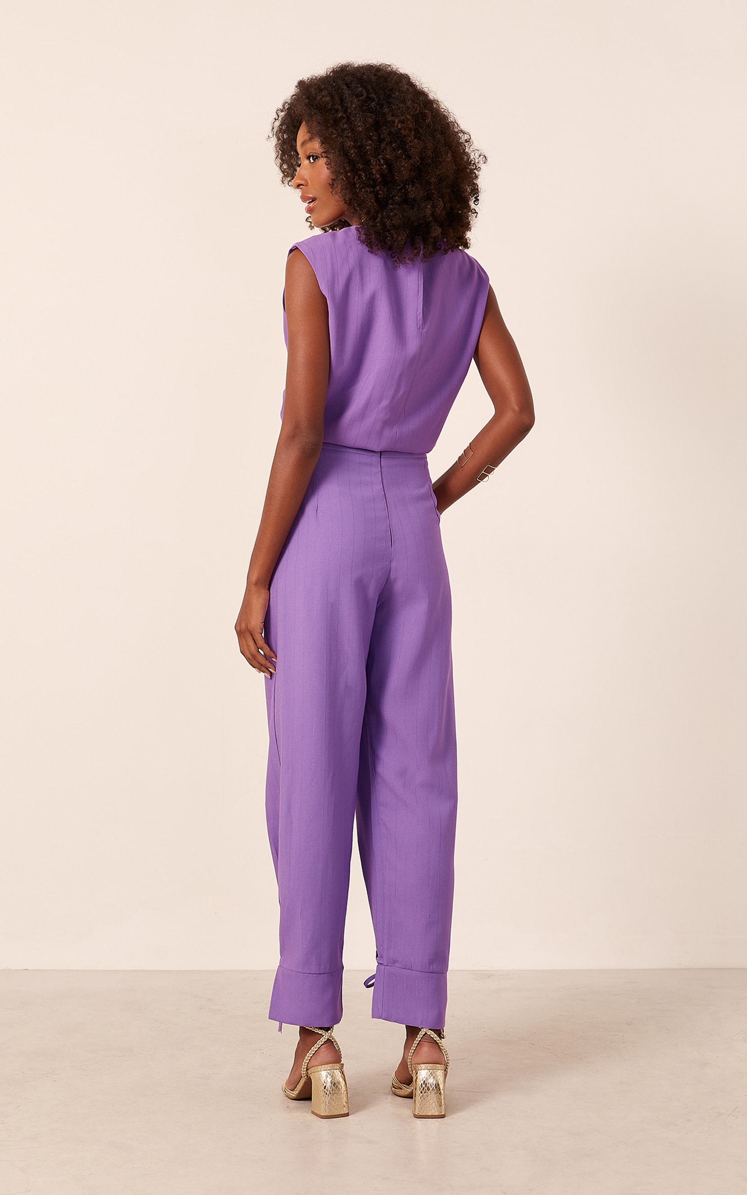 Calça Elemento Amarração Violeta