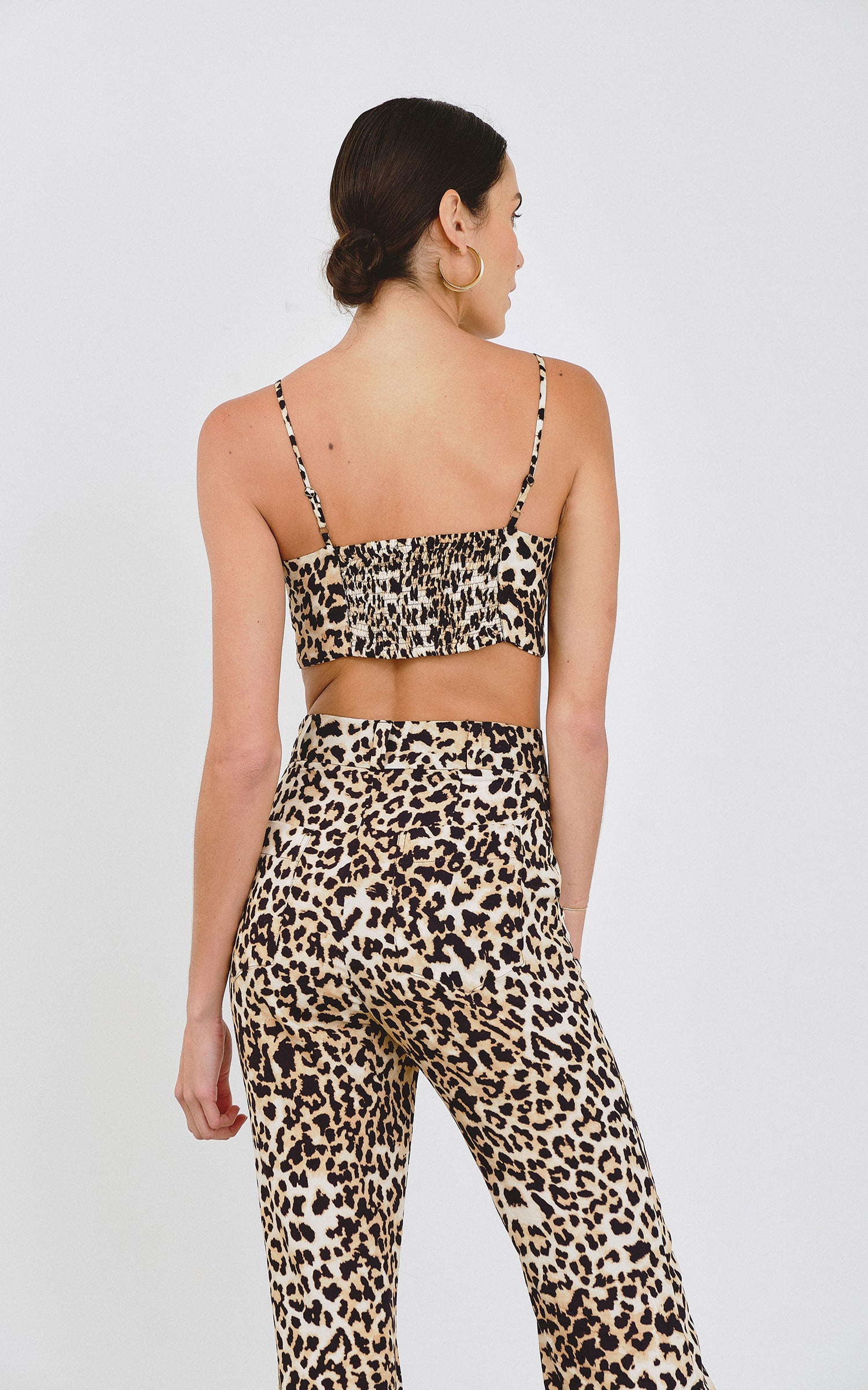 Calça Flare Felino