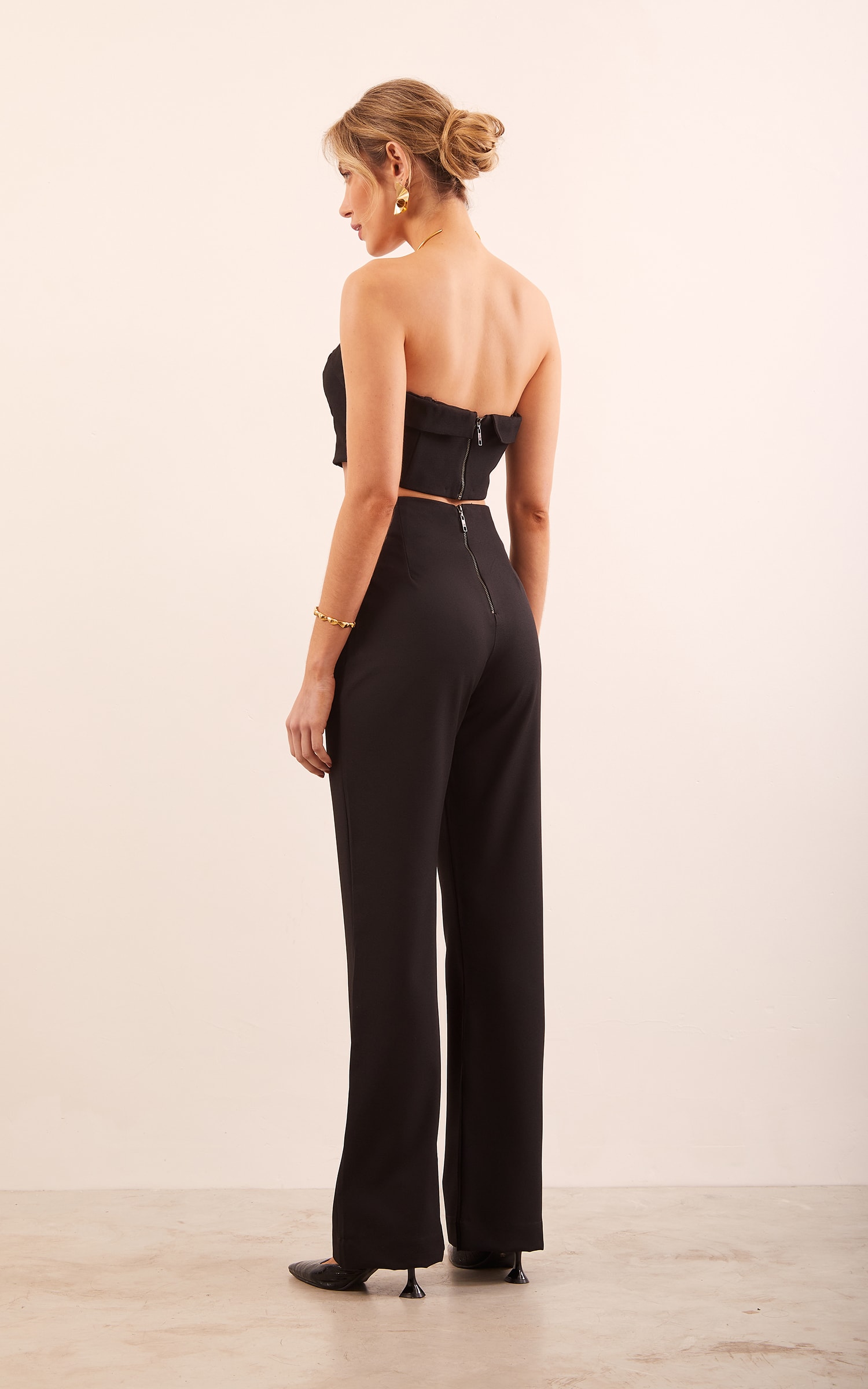 Calça Flare Moon Preto