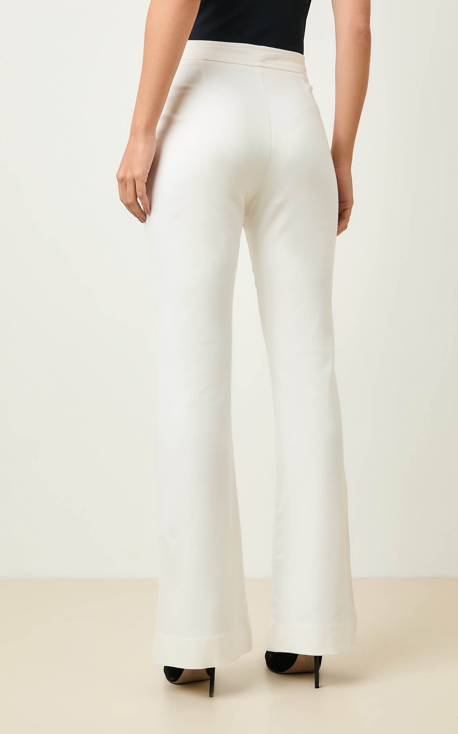 Calca Flare Oficina Off White