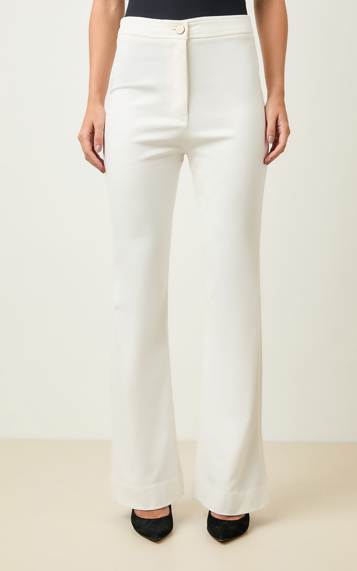Calca Flare Oficina Off White