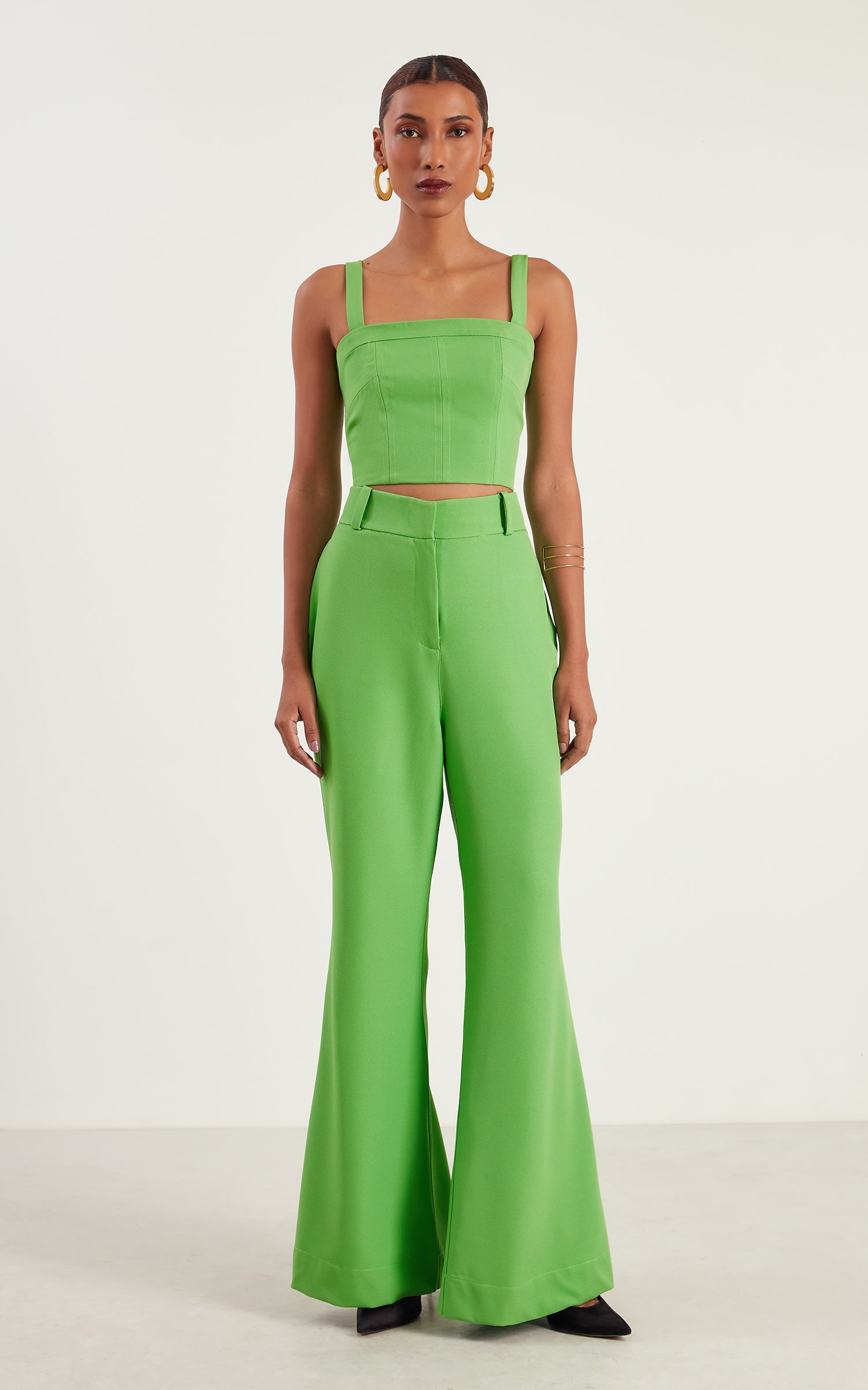 Calça Flare Sunny Verde Menta