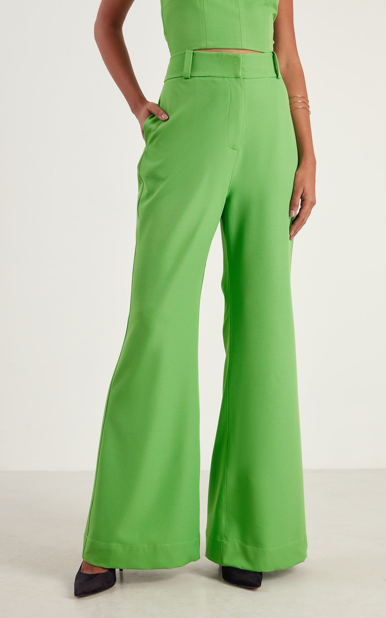 Calça Flare Sunny Verde Menta