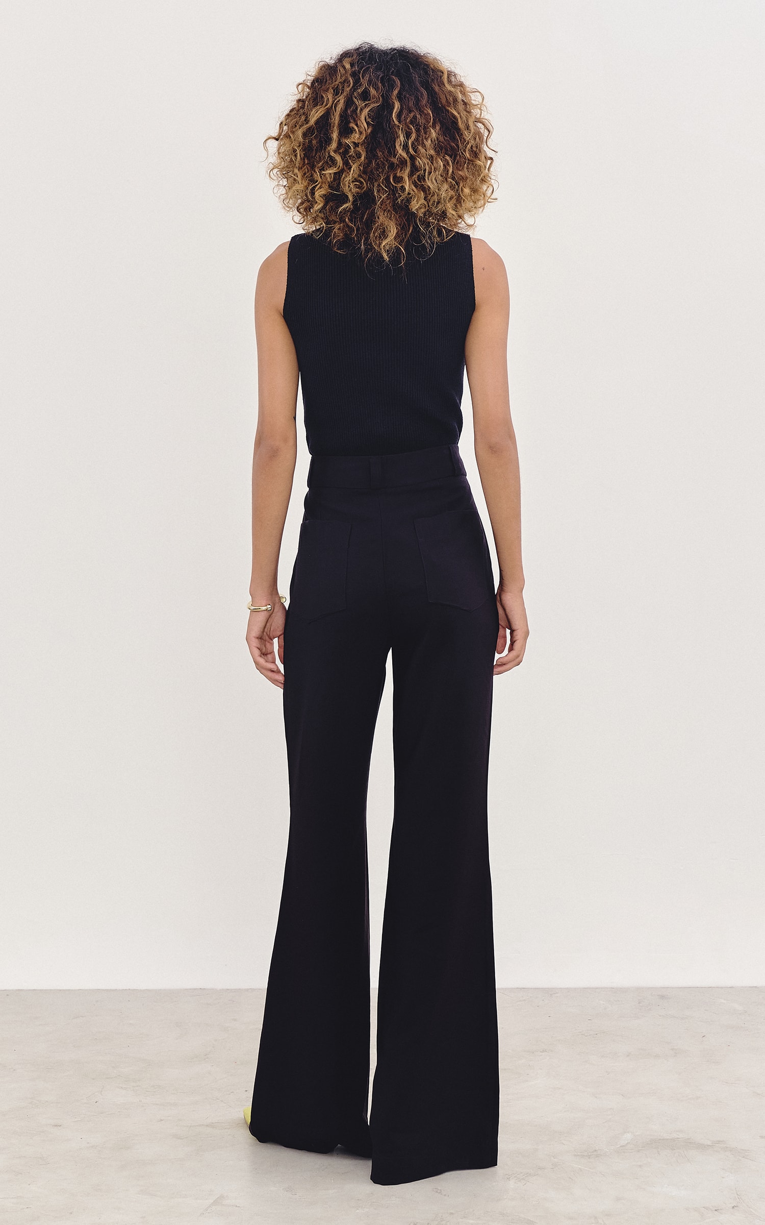 Calça Flare Terra Preto