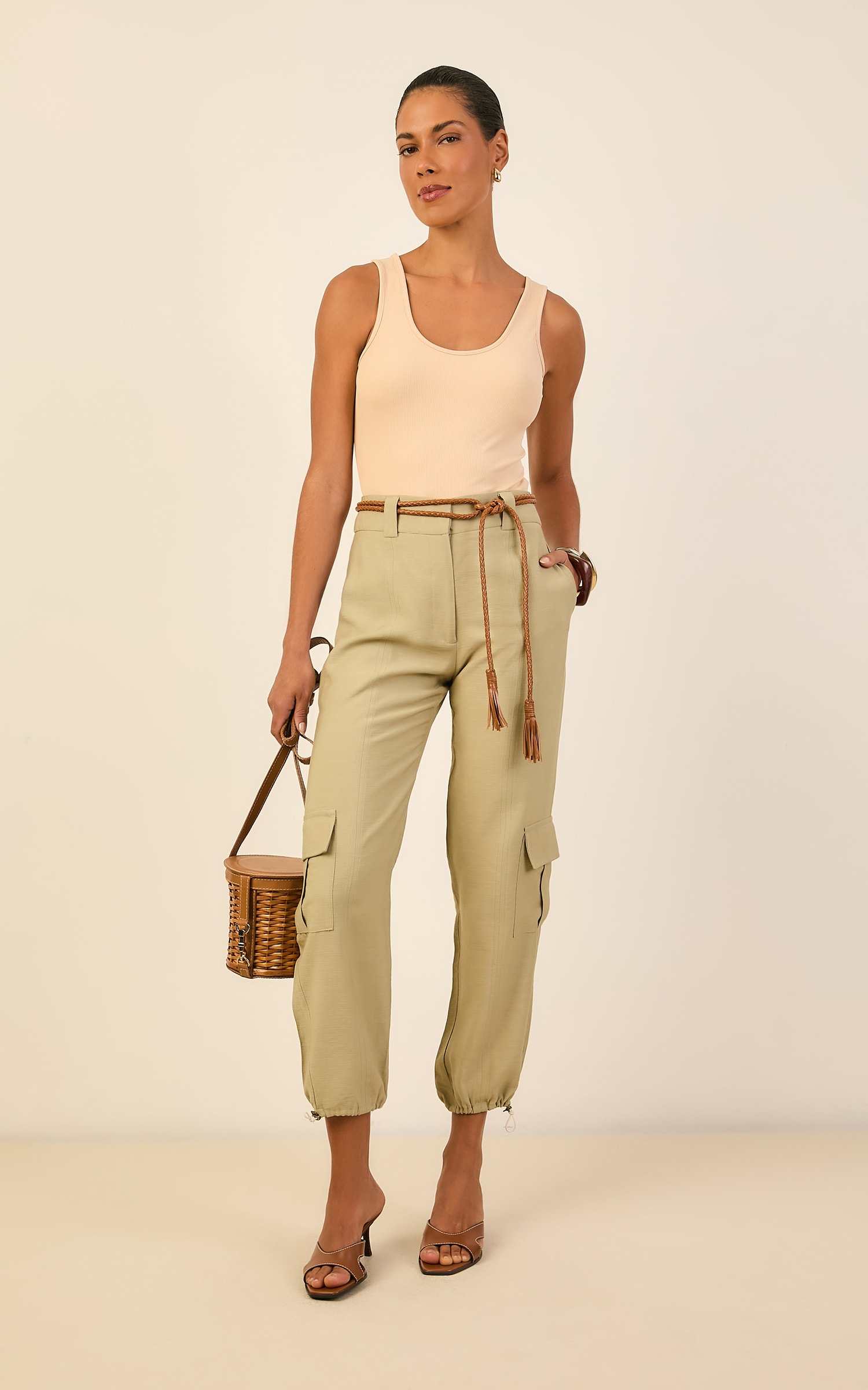 Calça Icone Cha Verde