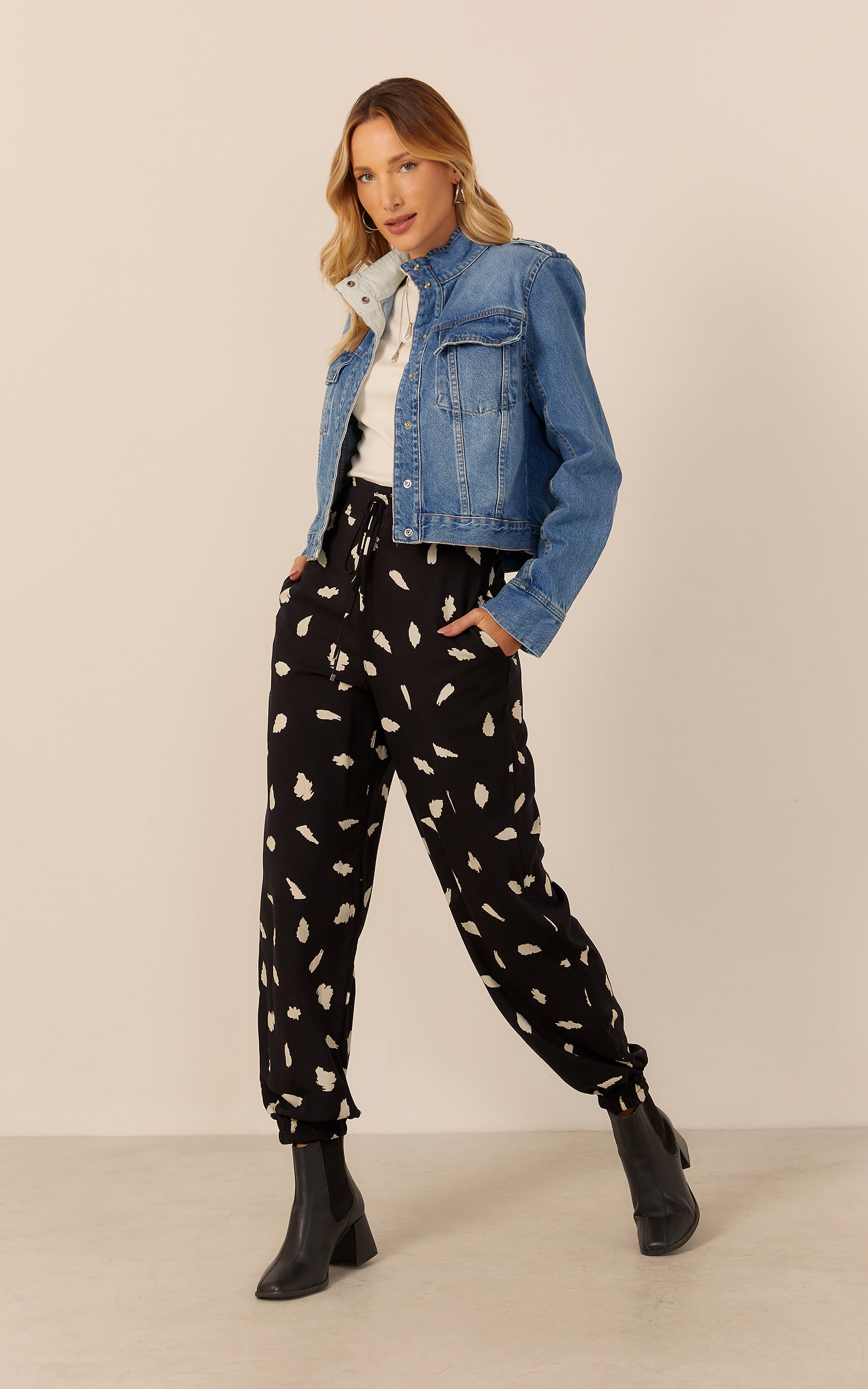 Calça Íris Jogger Preto