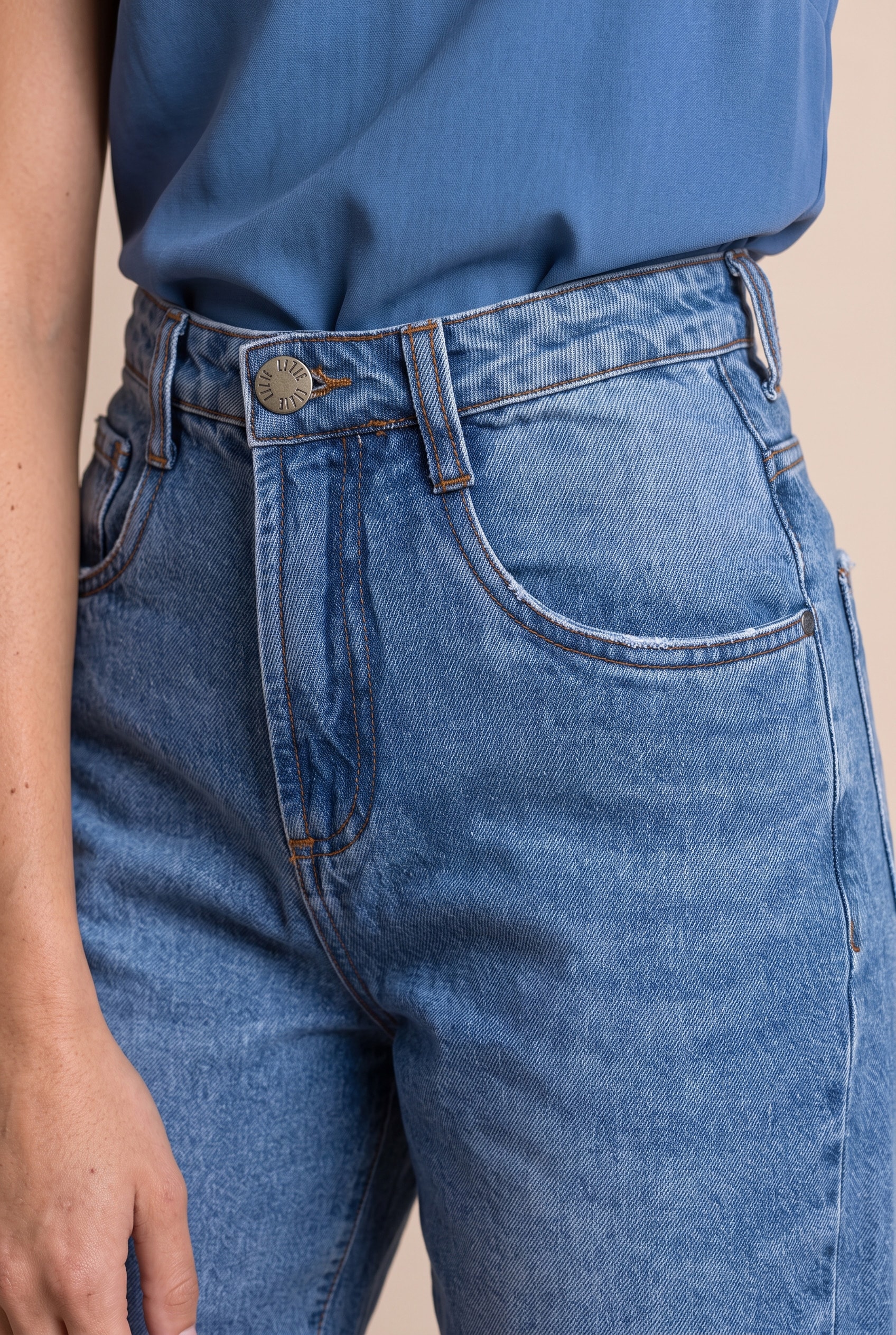 Calca Jeans Balloon Blue Jeans