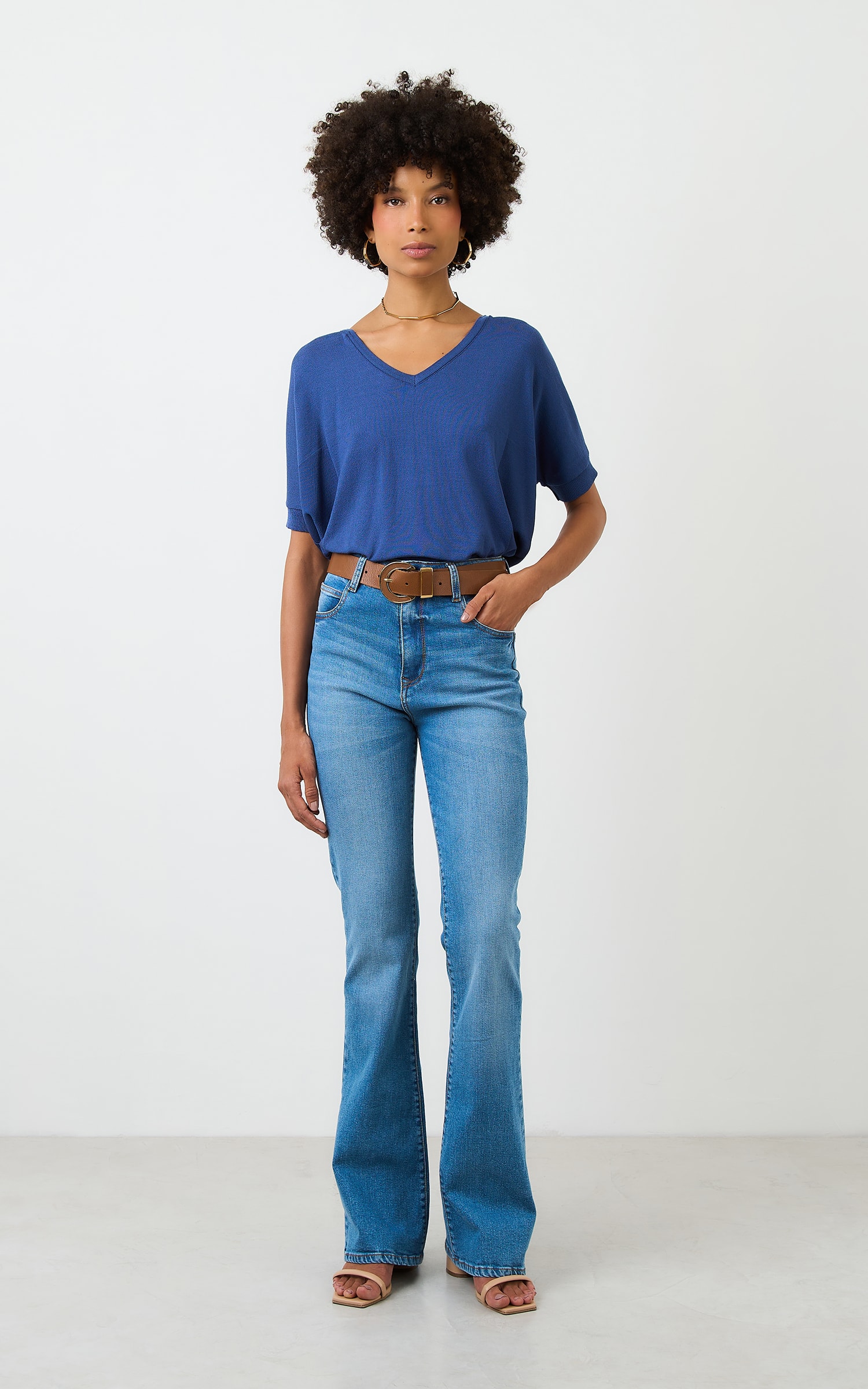 Calca Jeans Comfy Jeans Medio