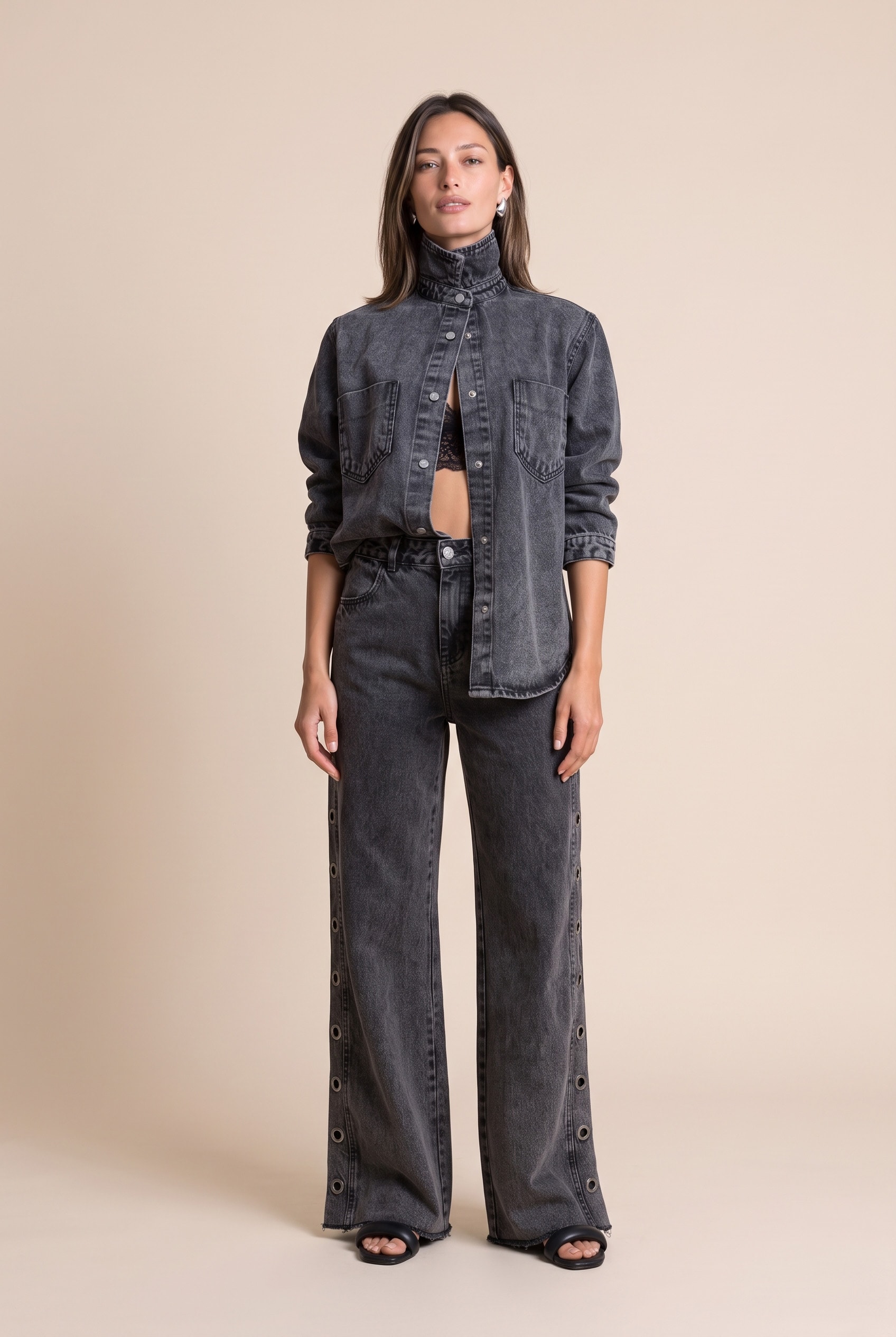 Calca Jeans Eletric Jeans Black