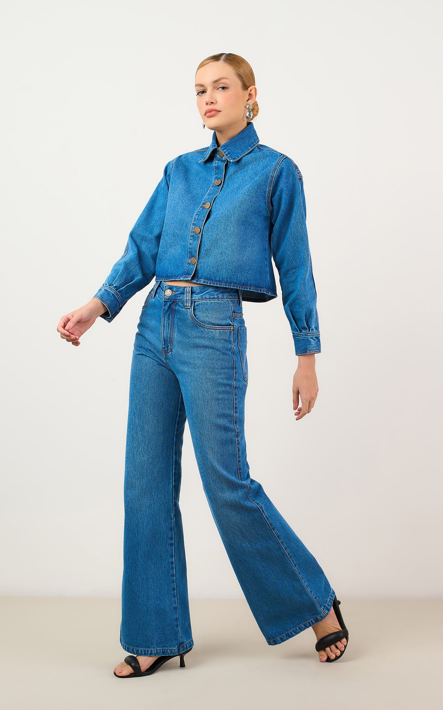 Calça Jeans Ícone Jeans Medio