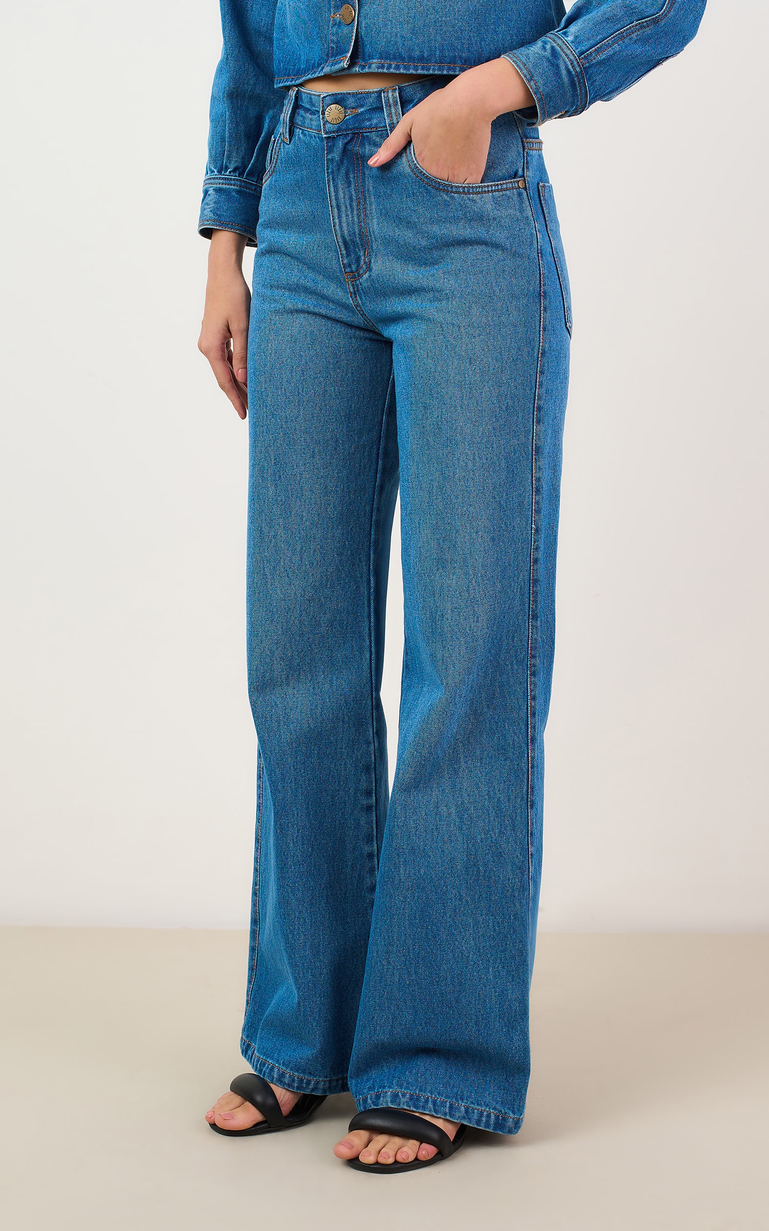 Calça Jeans Ícone Jeans Medio