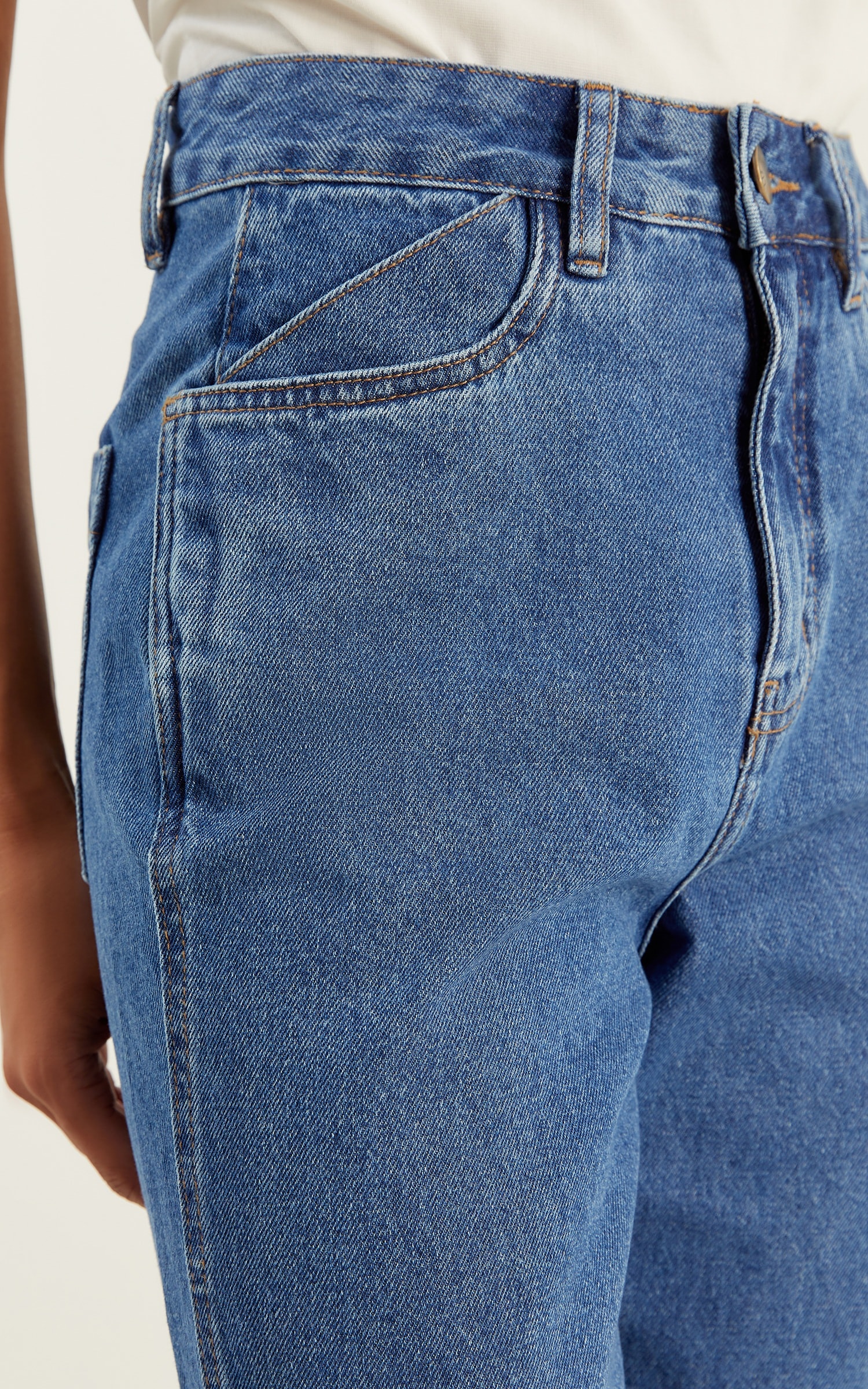 Calca Jeans Jeans Escuro