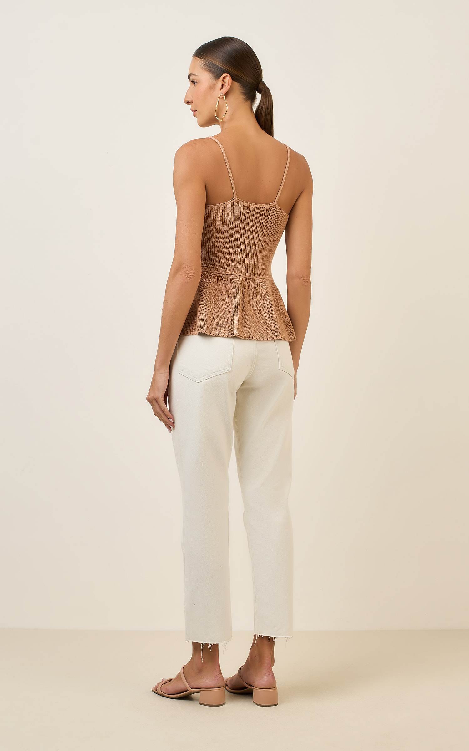 Calça Jeans Reta Delave Jeans Claro
