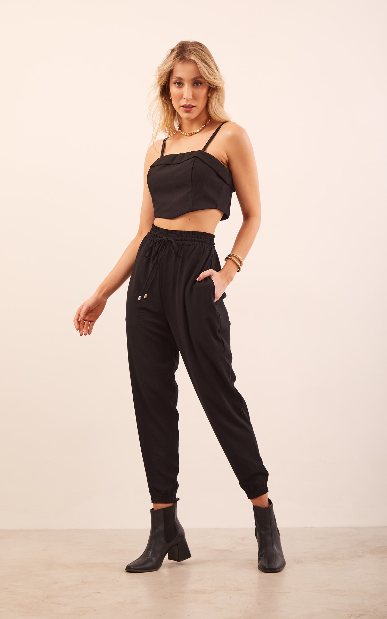 Calça Jogger Golden Preto