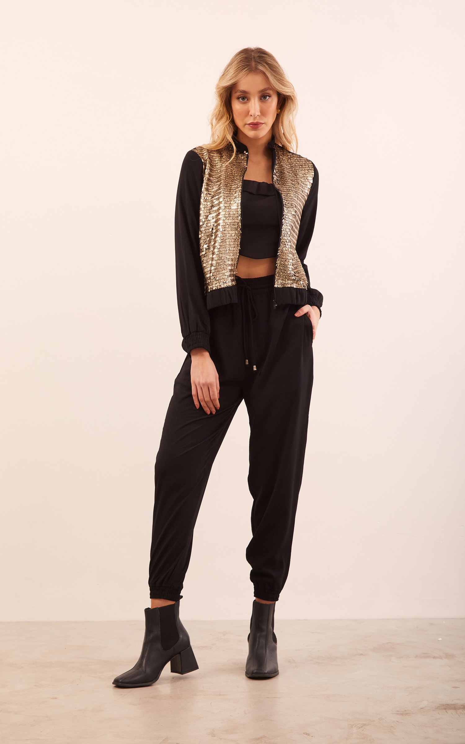 Calça Jogger Golden Preto