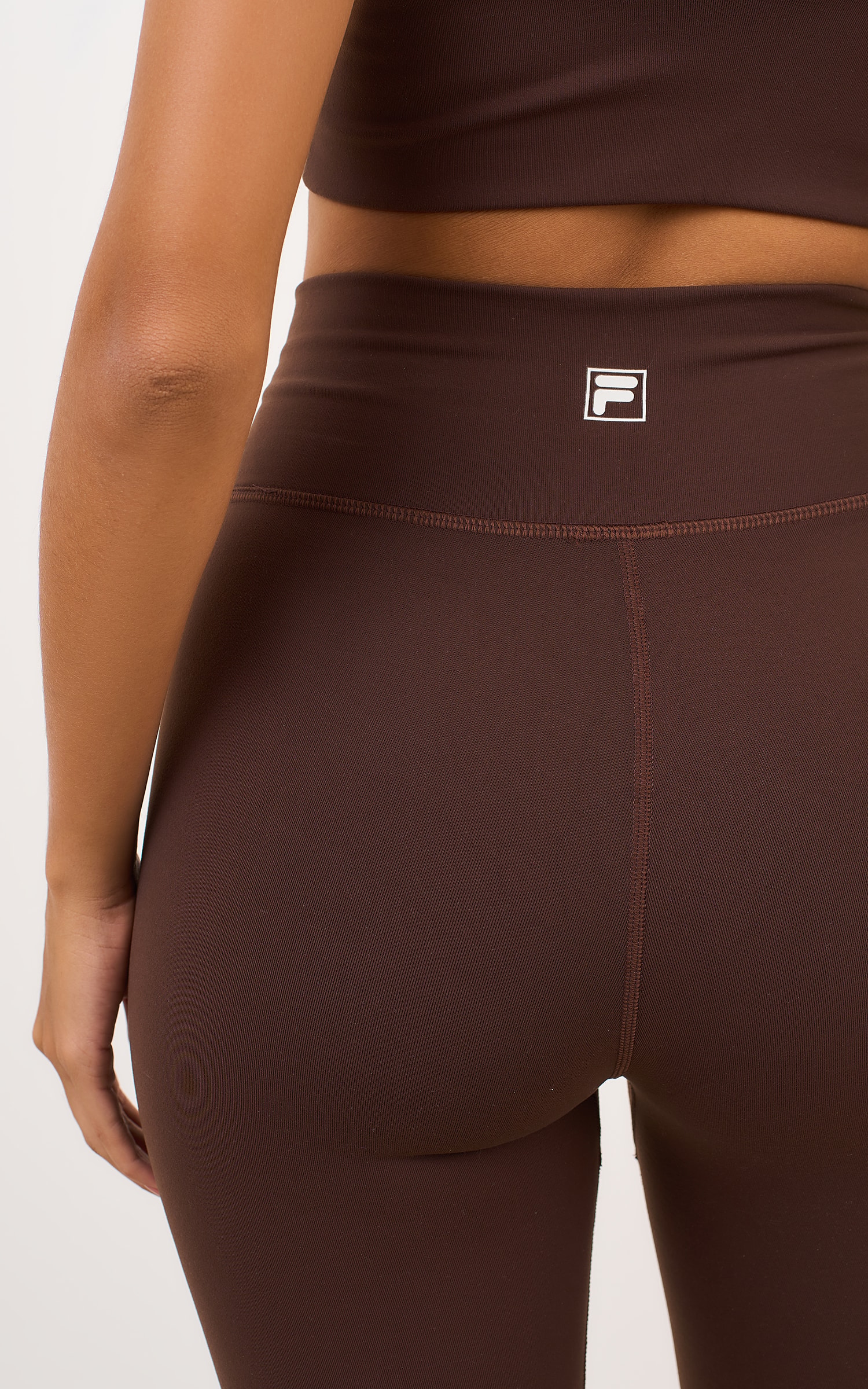 Calca Legging Fila Marrom