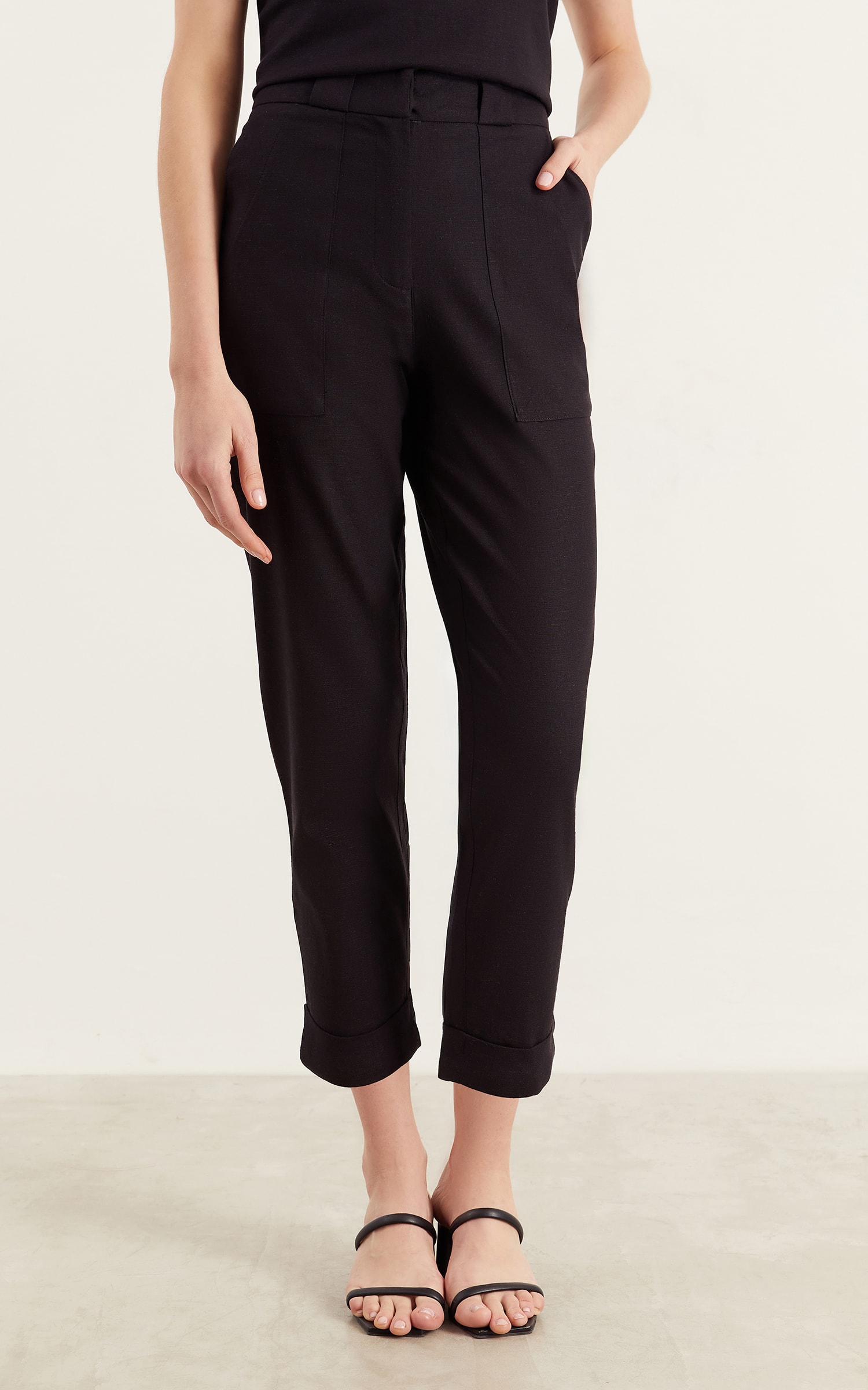 Calça Linho Sunshine Preto