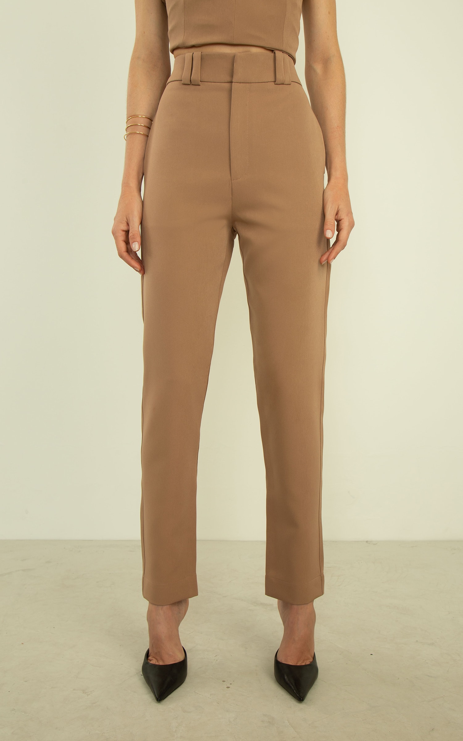 Calça London Slim Nude