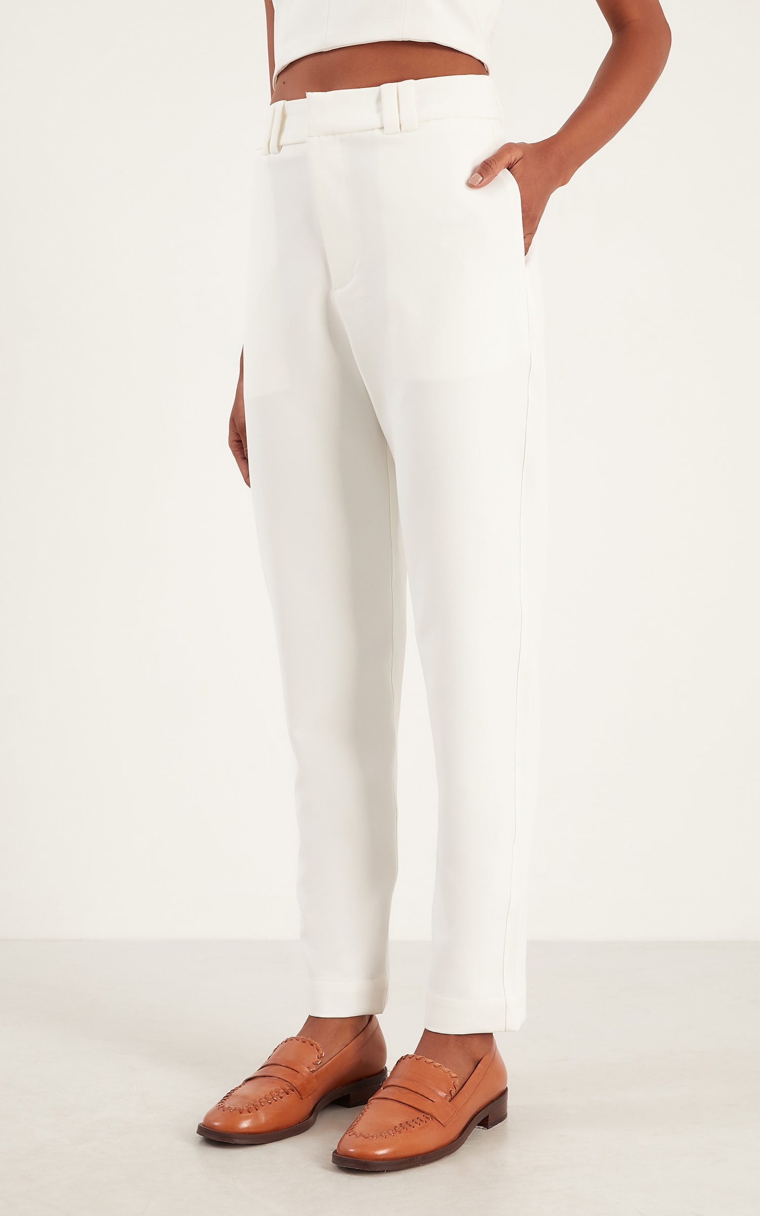 Calça London Slim Off White