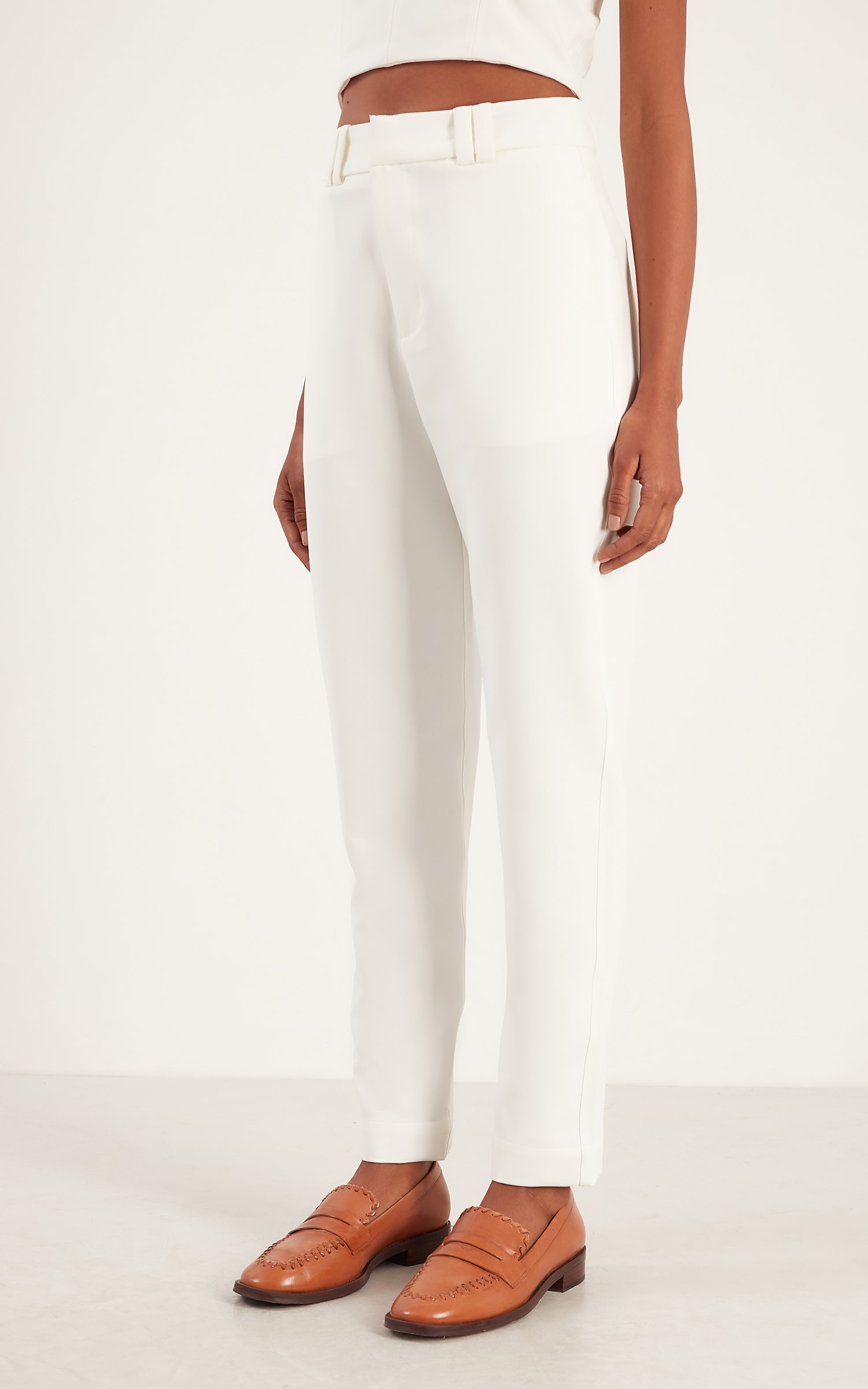 Calça London Slim Off White