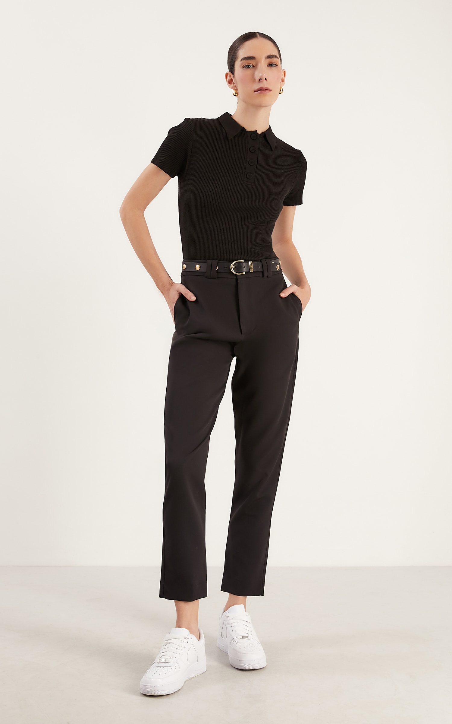 Calça London Slim Preto