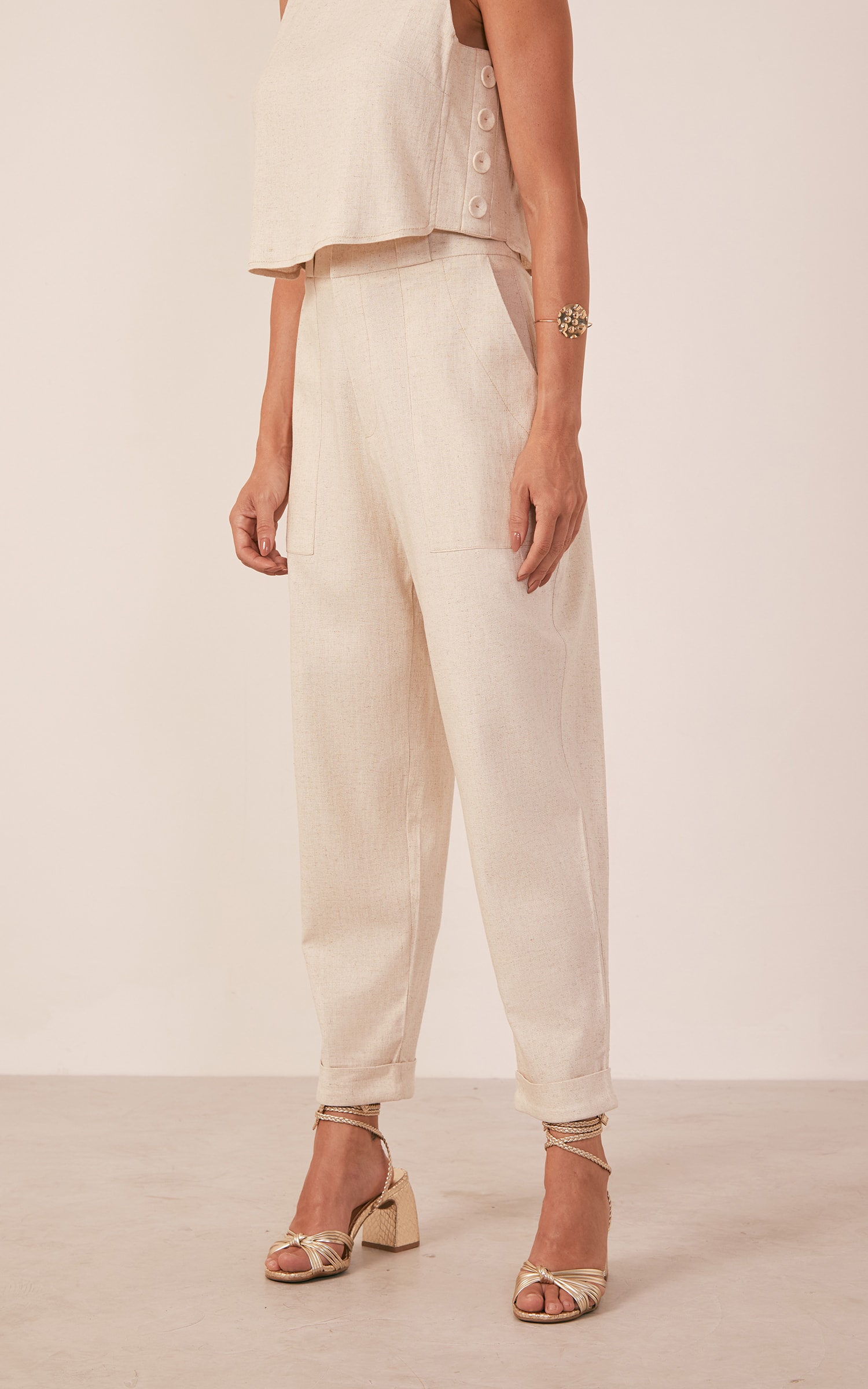 Calça Luna Cenoura Natural