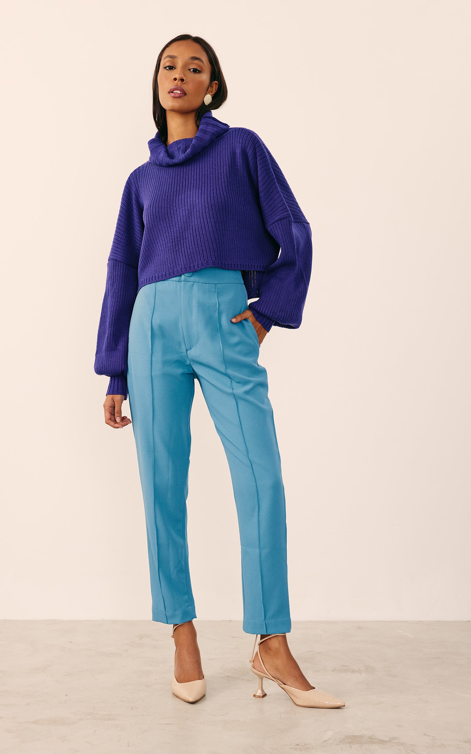 Calça Morena Azul Claro