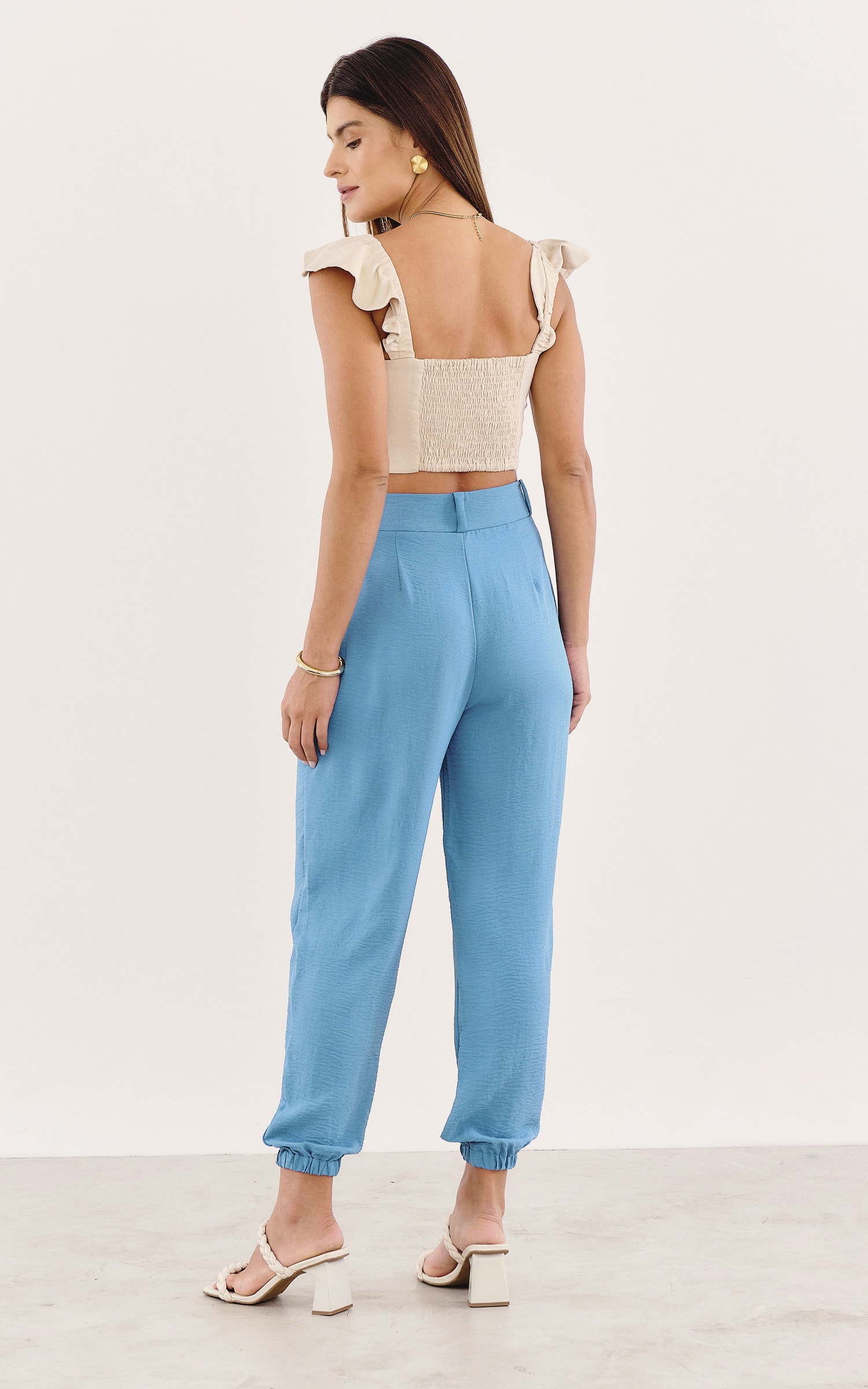 Calça Nascer Azul