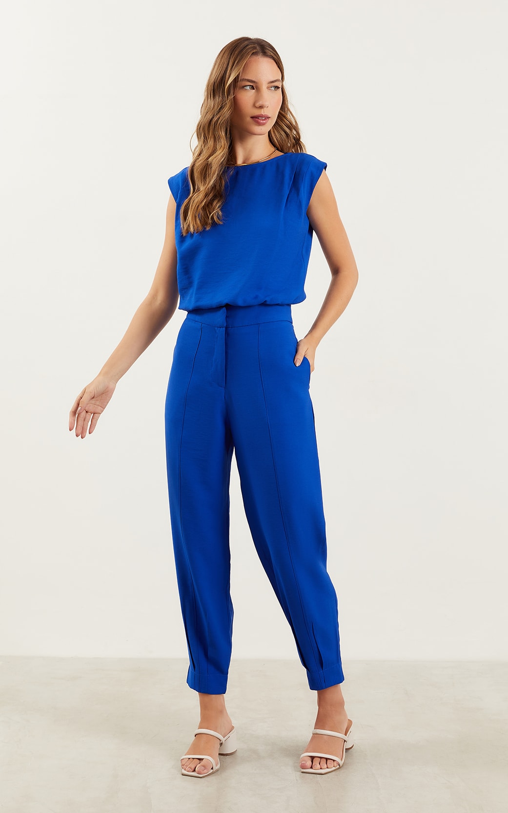 Calça New Summer Azul Royal
