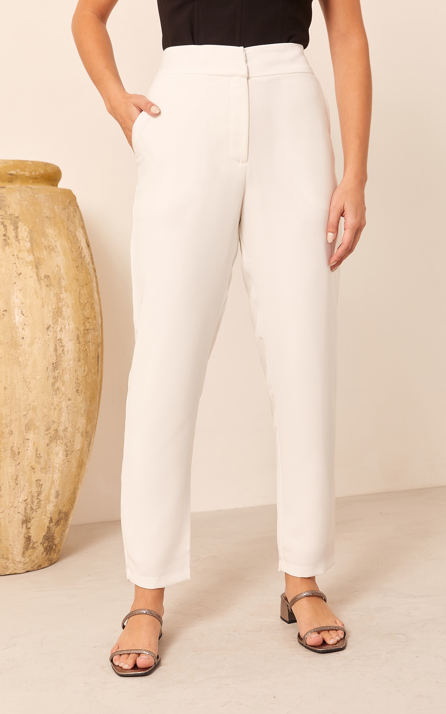 Calça Noir Slim Off White