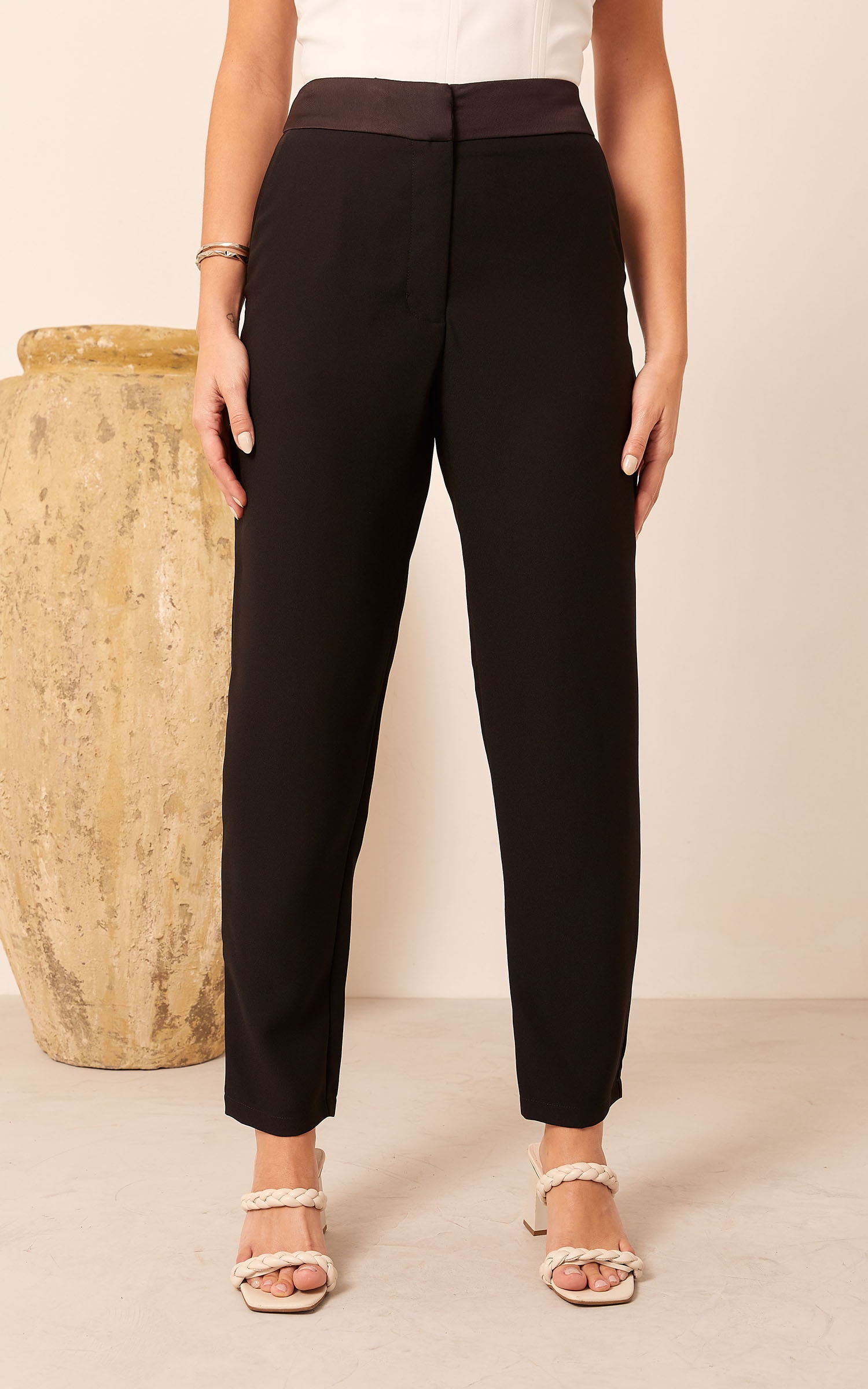 Calça Noir Slim Preto