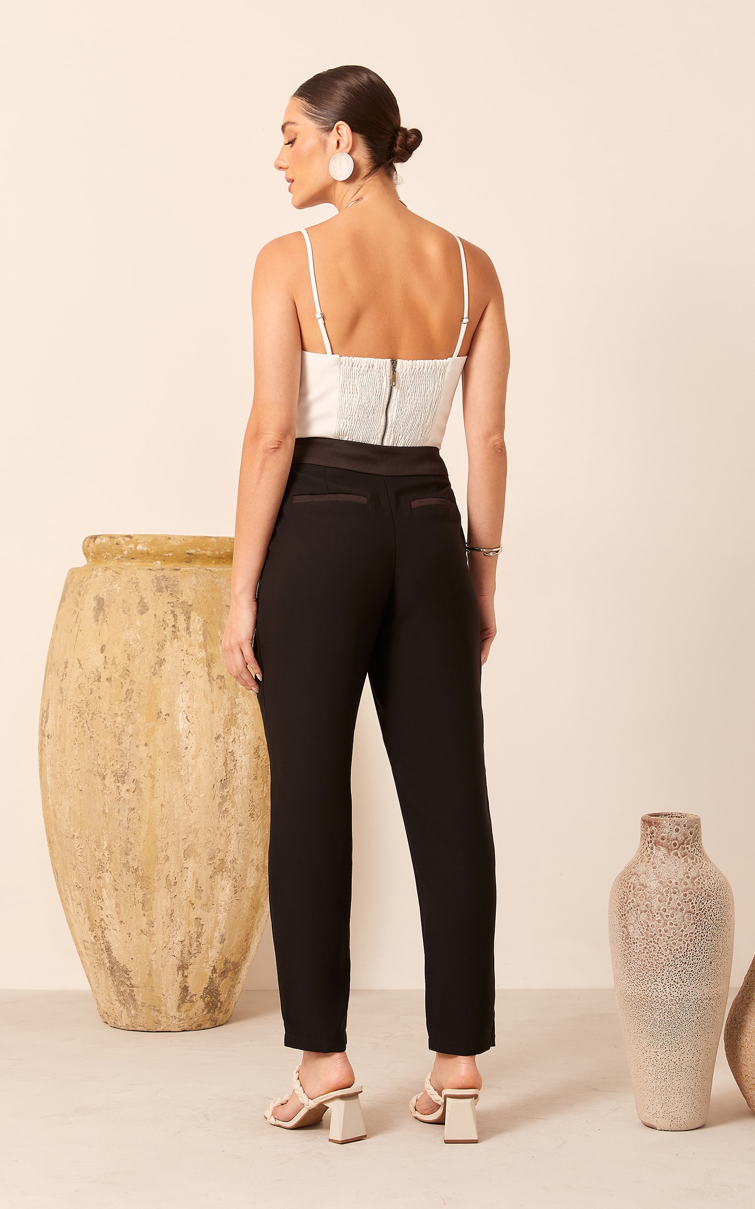 Calça Noir Slim Preto
