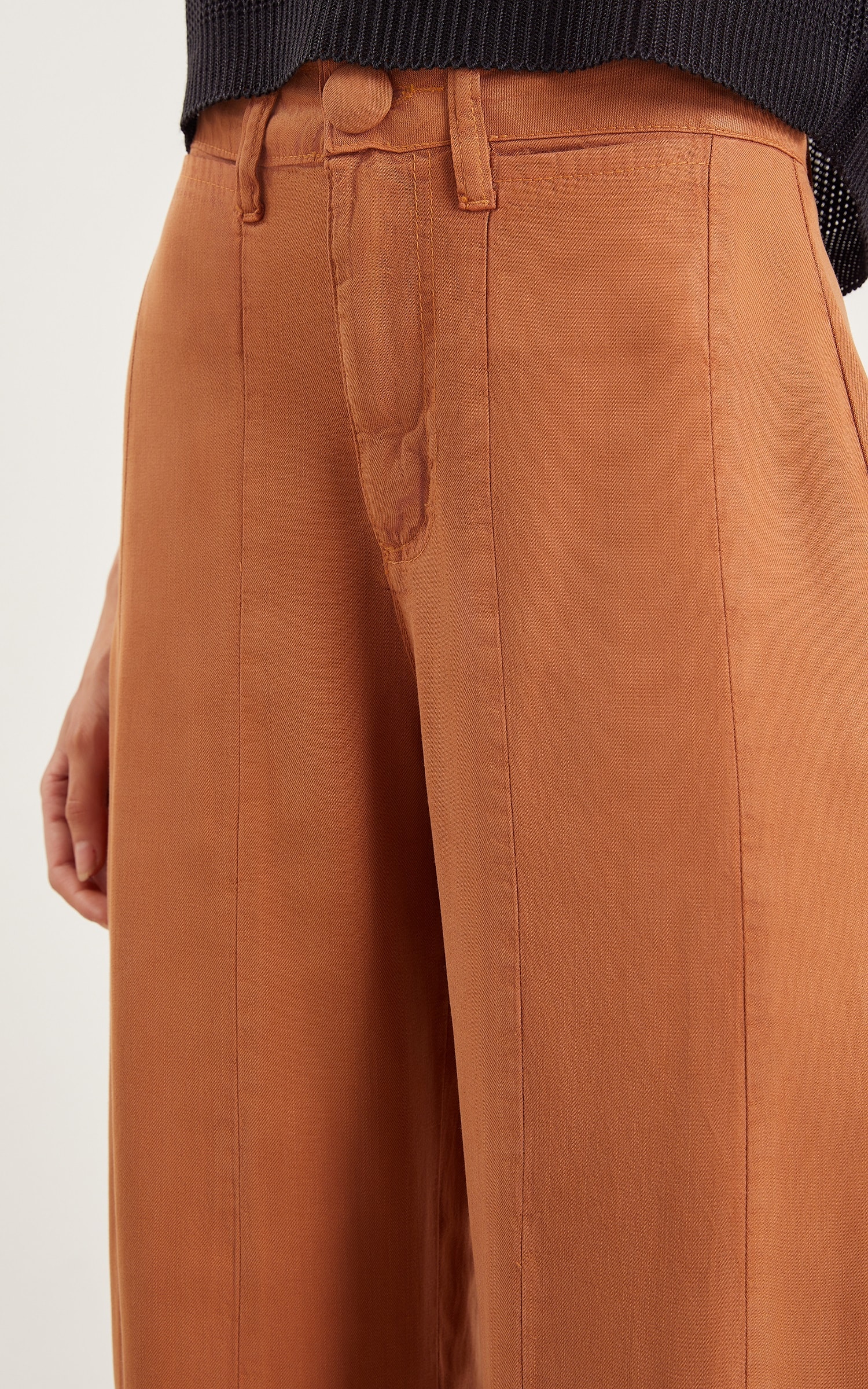 Calça Pantalona Caramelo