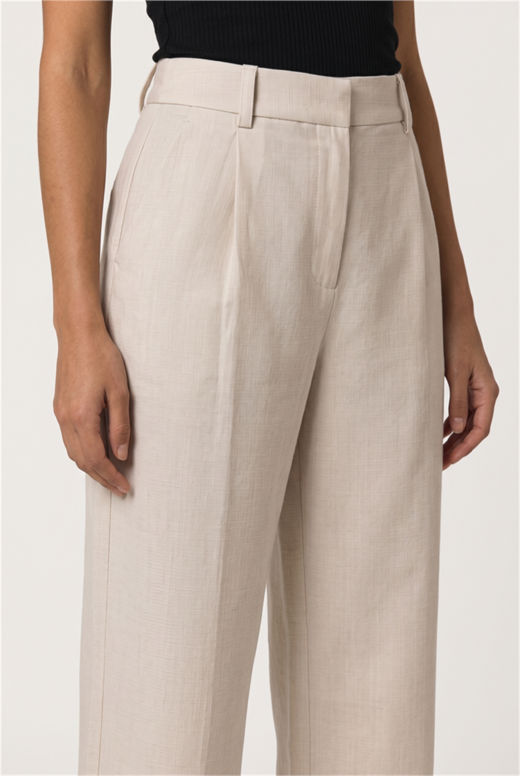 Calca Pantalona Deep Areia