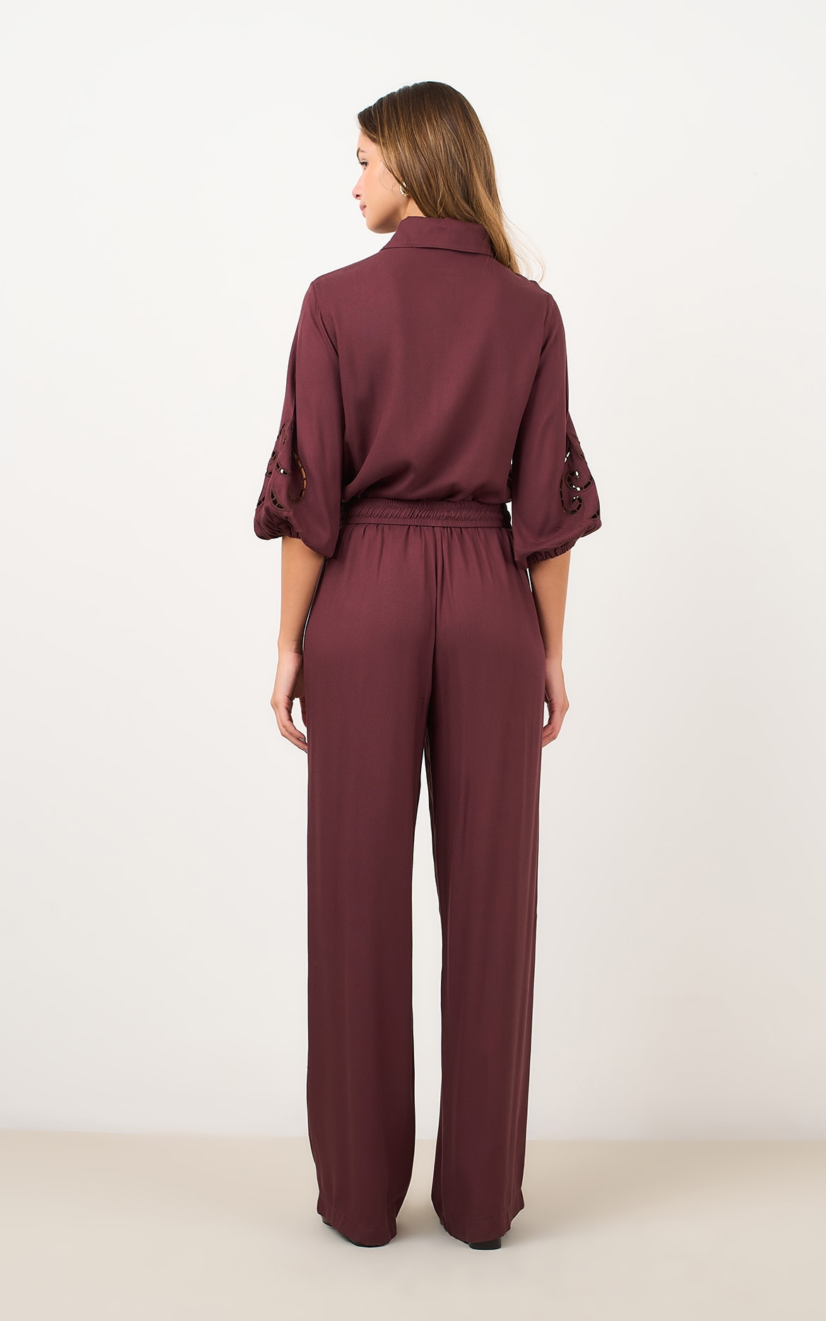 Calça Pantalona Freddo Coffee