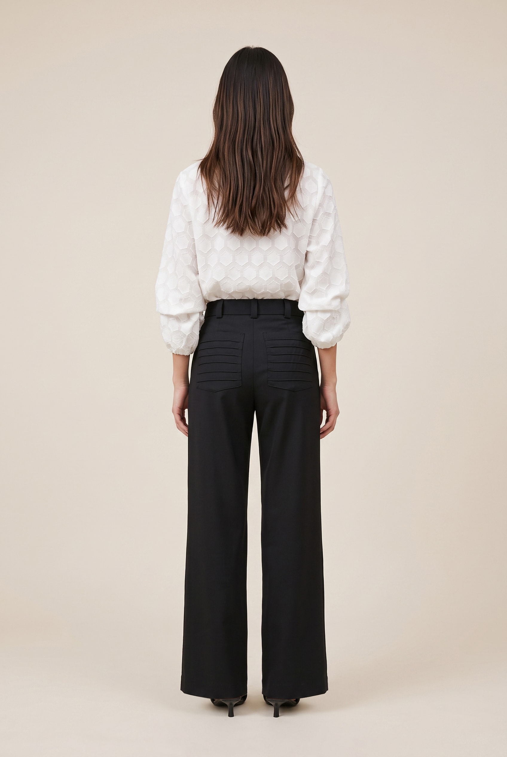 Calca Pantalona Matcha Preto